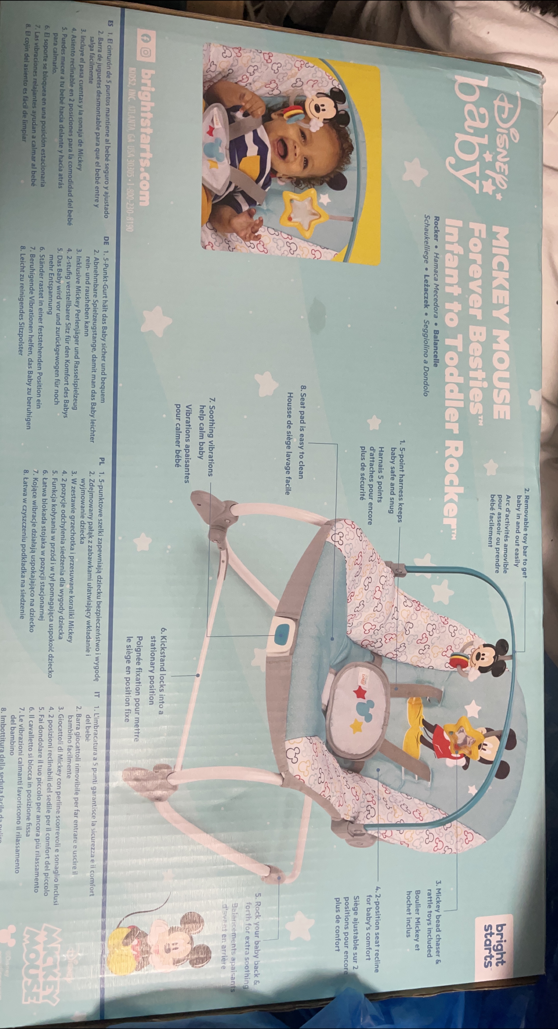 Mickey Mouse Infant to Toddler Rocker thumbnail