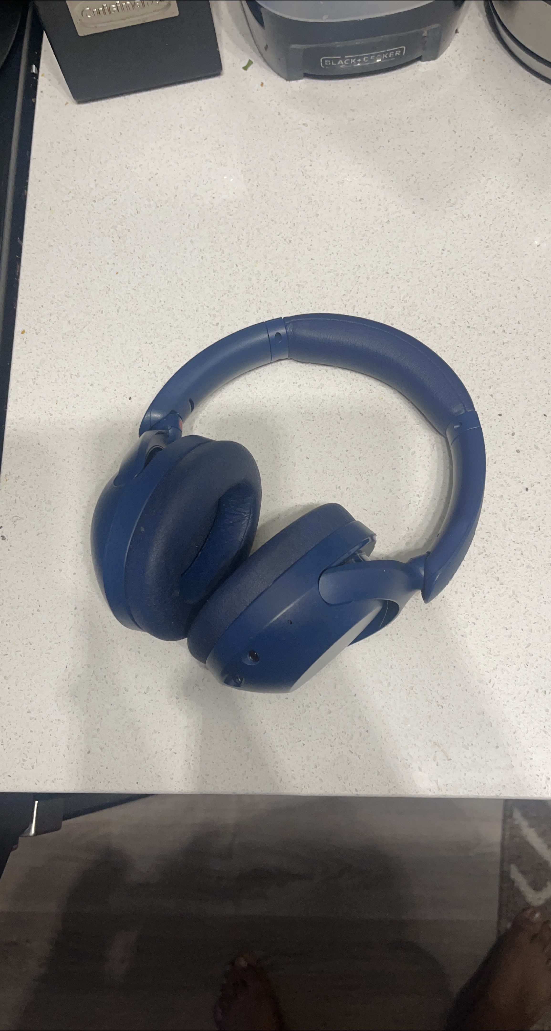 Sony Blue Over-Ear Headphones thumbnail