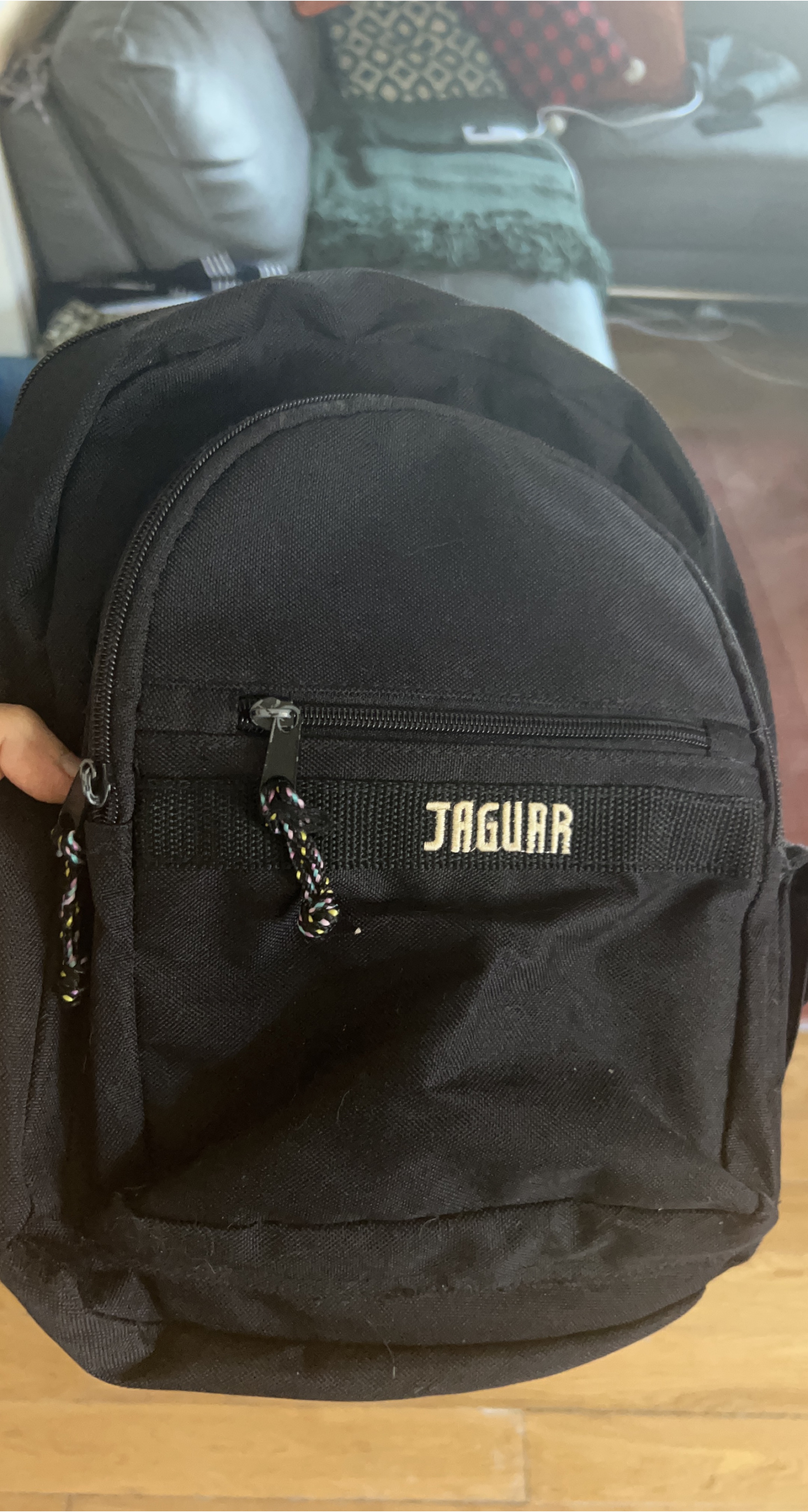 Jaguar Black Backpack thumbnail
