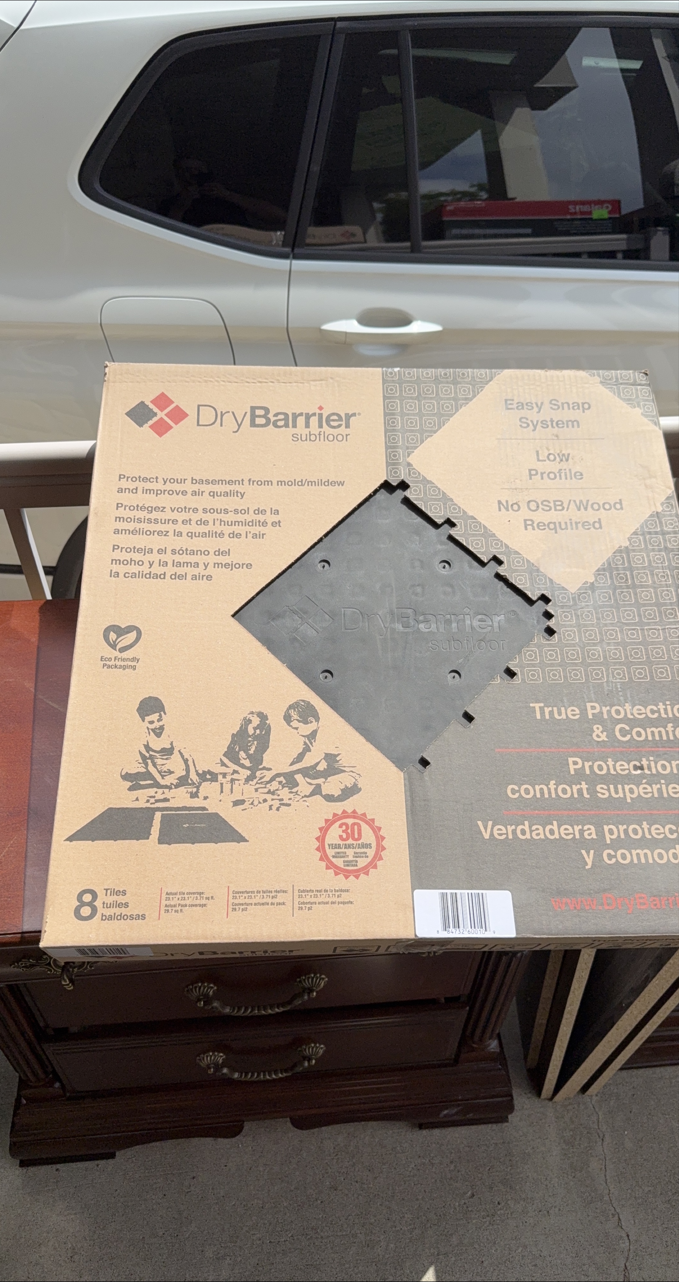 DryBarrier Subfloor Tiles - 8 Pack