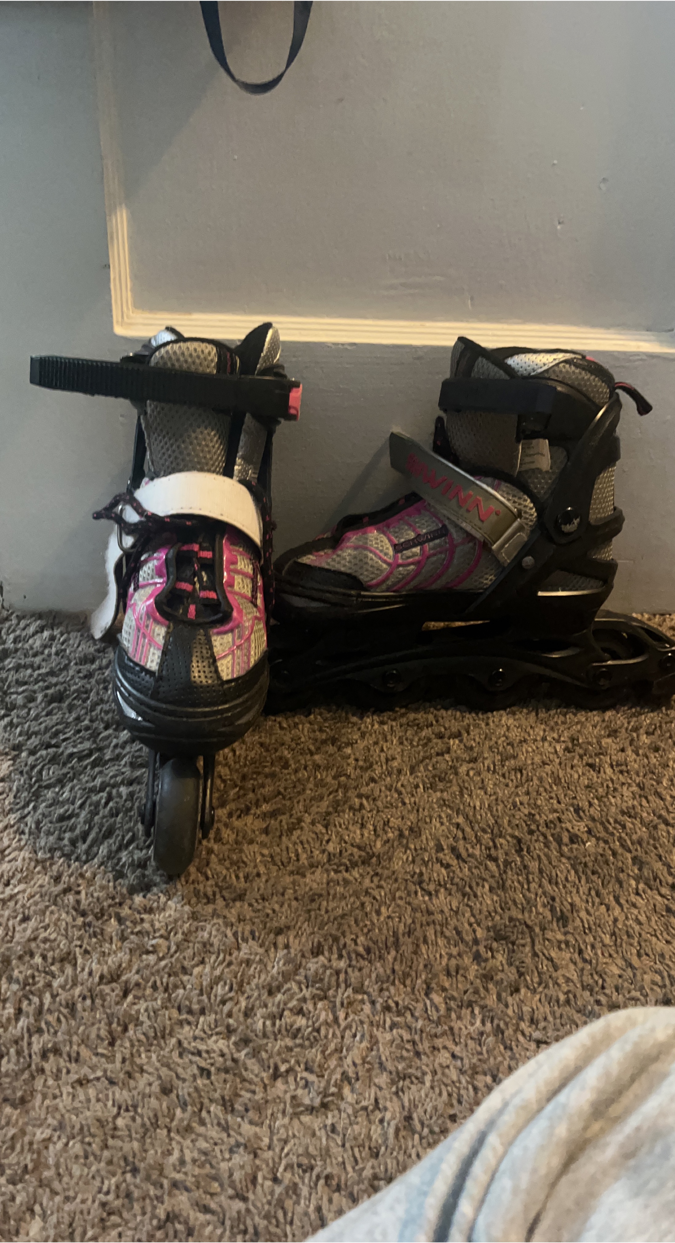 Schwinn Girl's Roller Skates - Pink/Gray