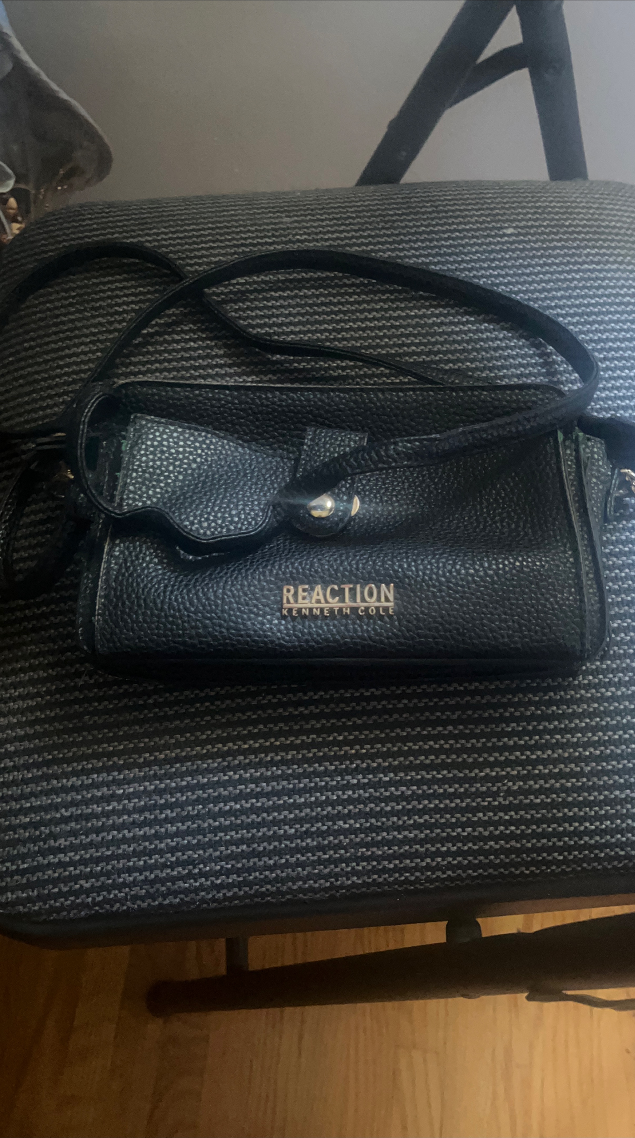 Kenneth Cole Black Crossbody Bag thumbnail