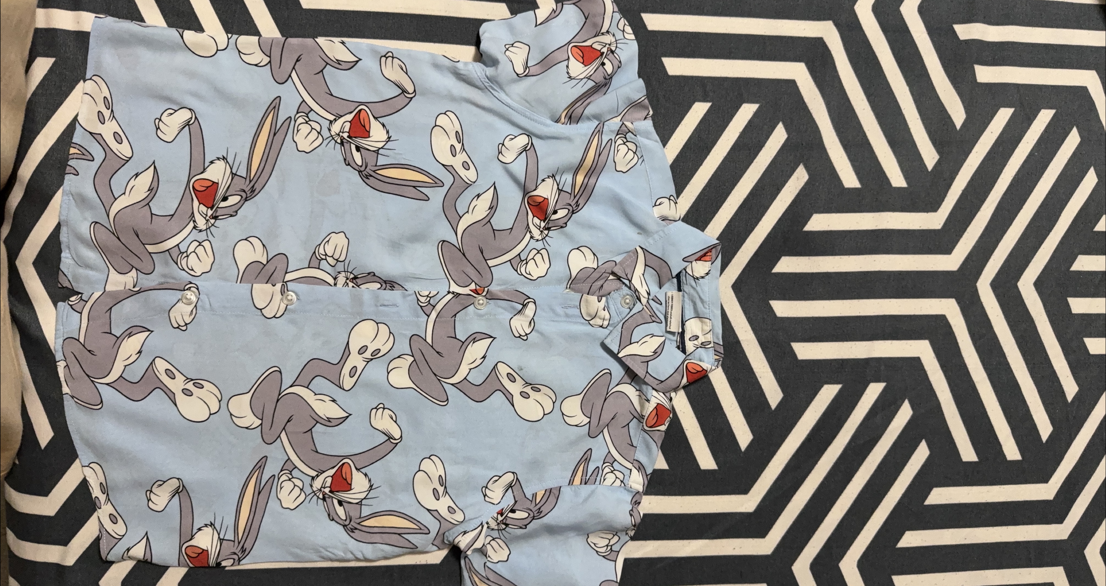 Bugs Bunny Button-Up Shirt thumbnail
