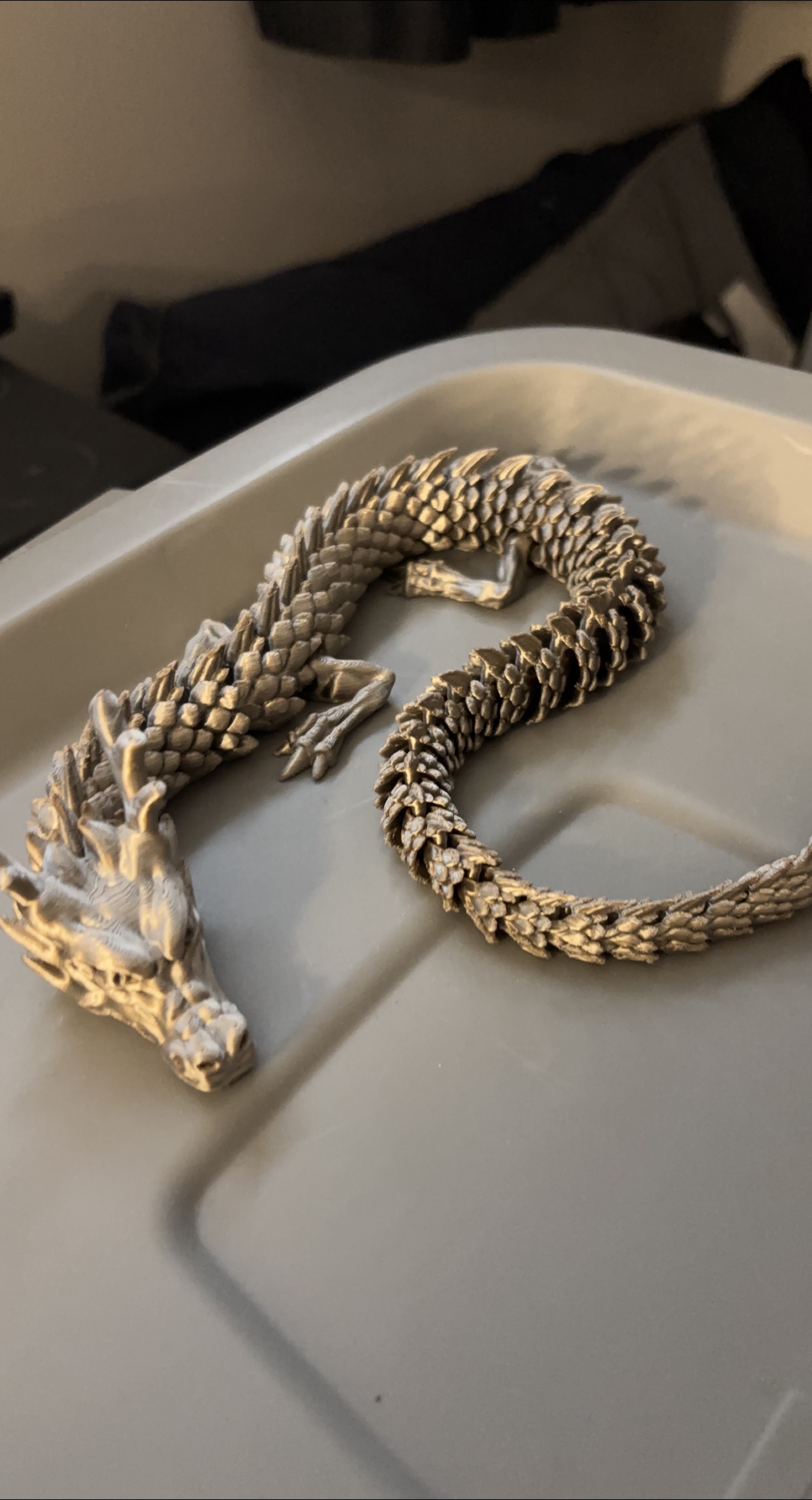Articulated 3D printed Dragon Sculpture thumbnail