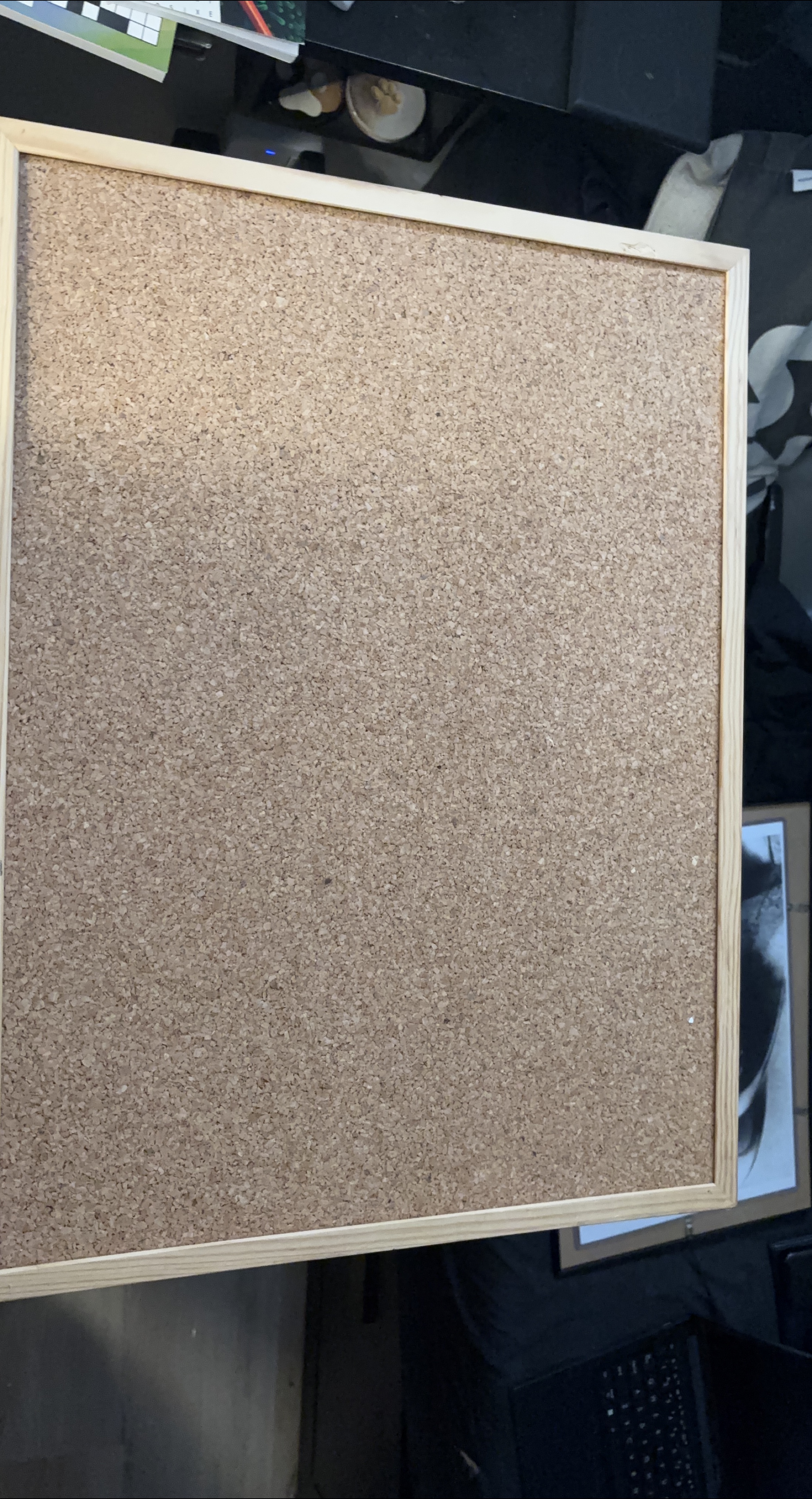 Cork Board with Wood Frame thumbnail