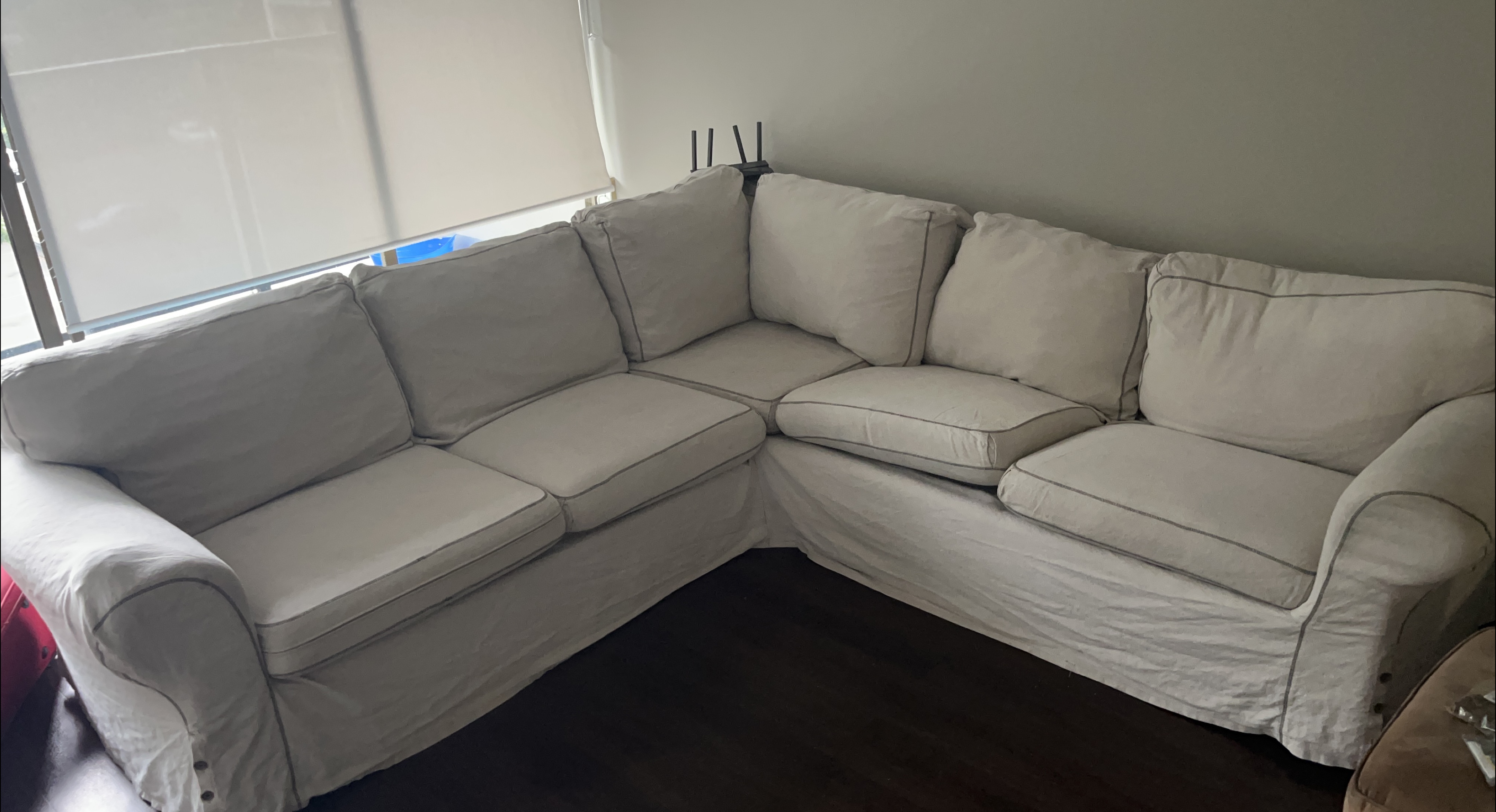White Sectional Sofa
