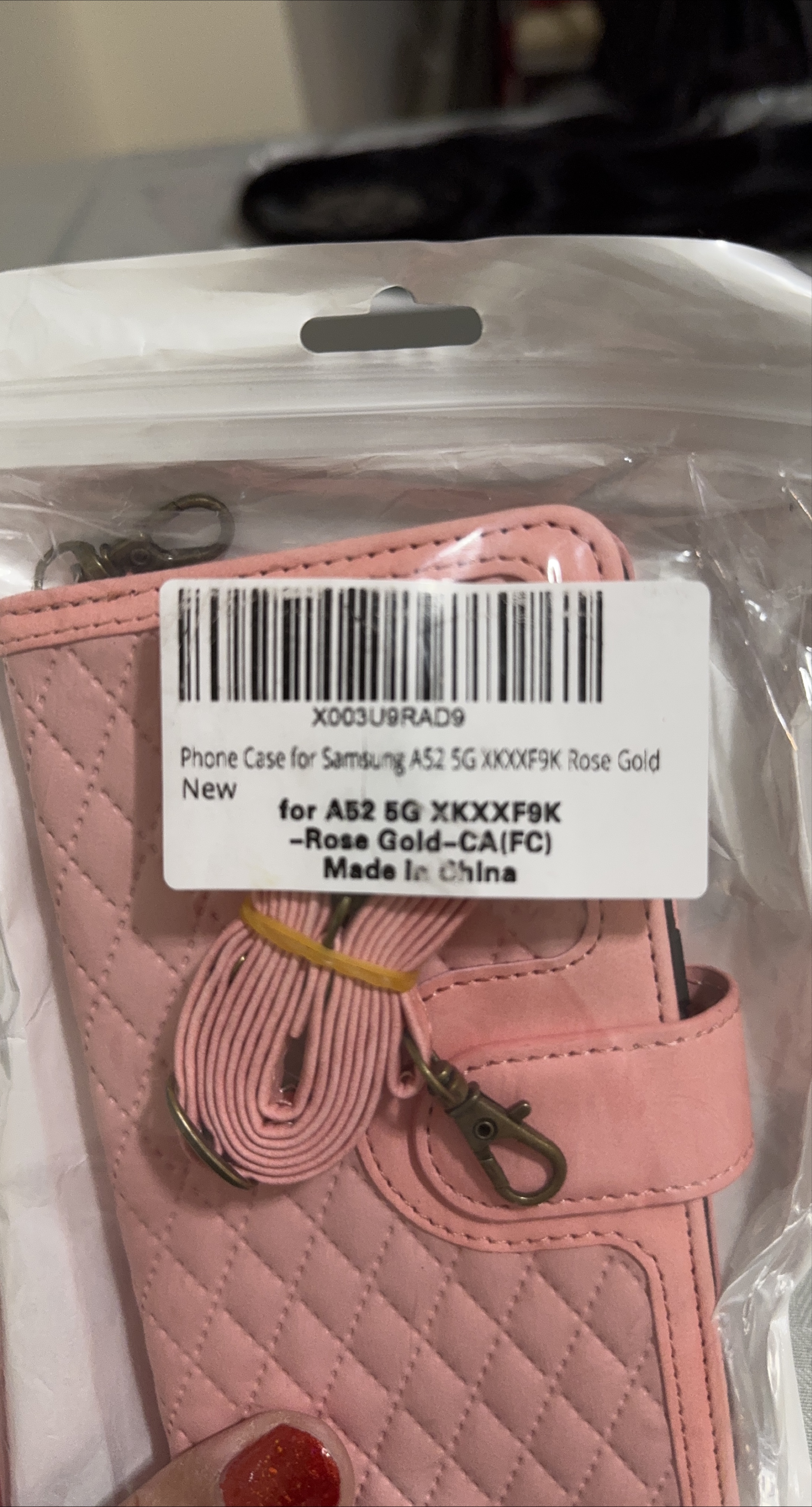 New Rose Gold Phone Case for Samsung A52 5G thumbnail