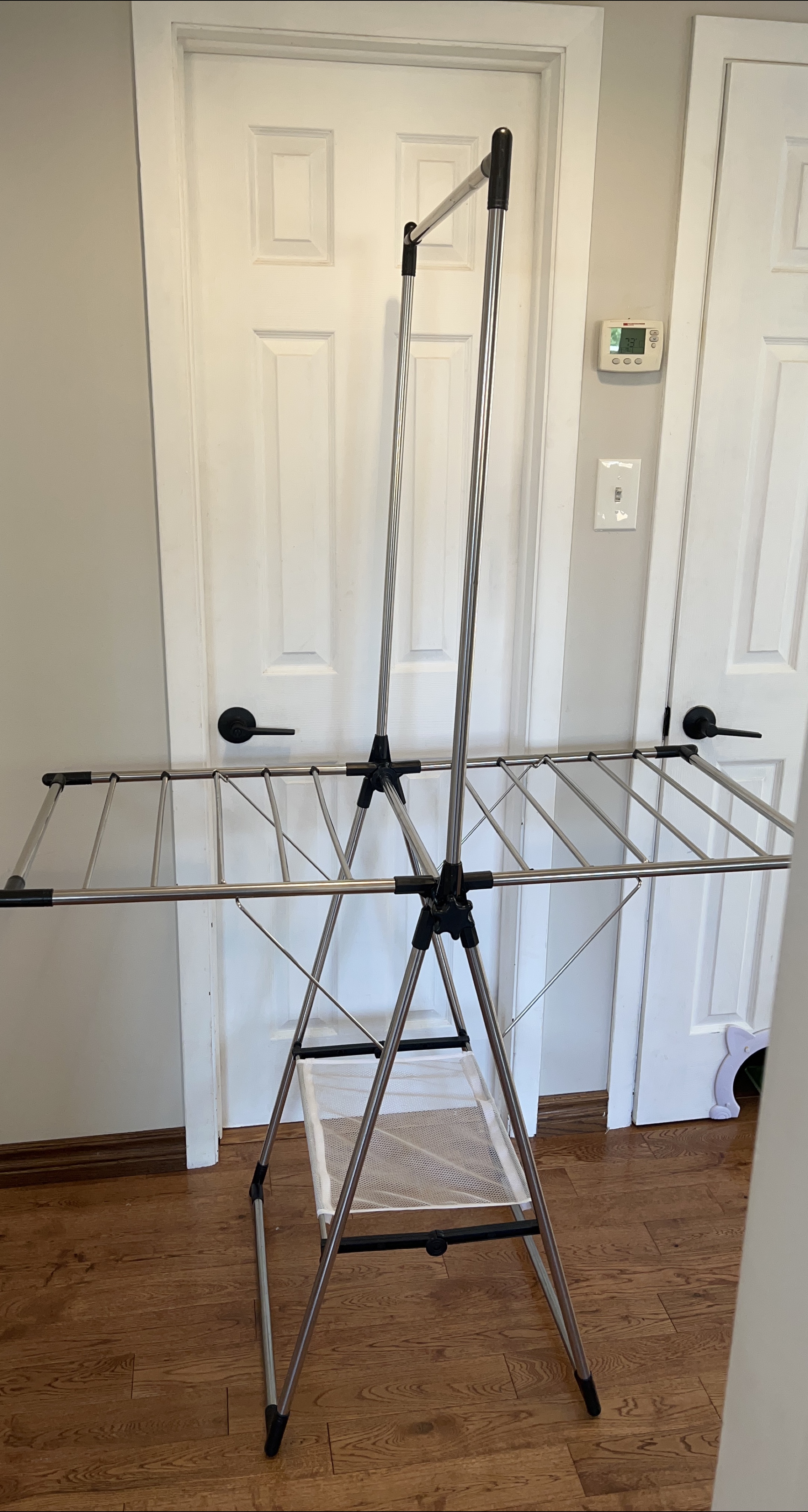 Adjustable Stainless Steel Laundry Rack