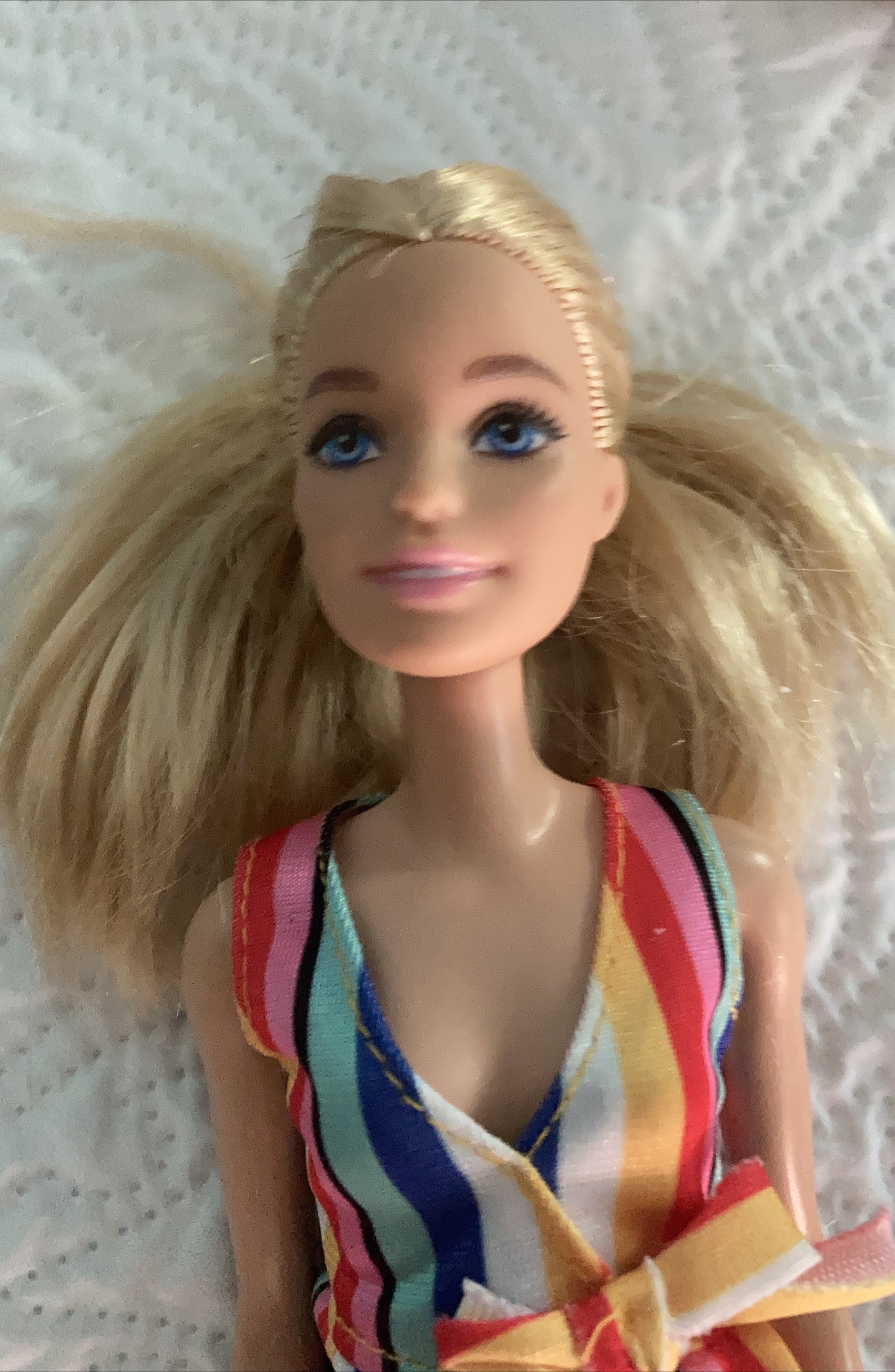 Barbie Doll with Striped Outfit