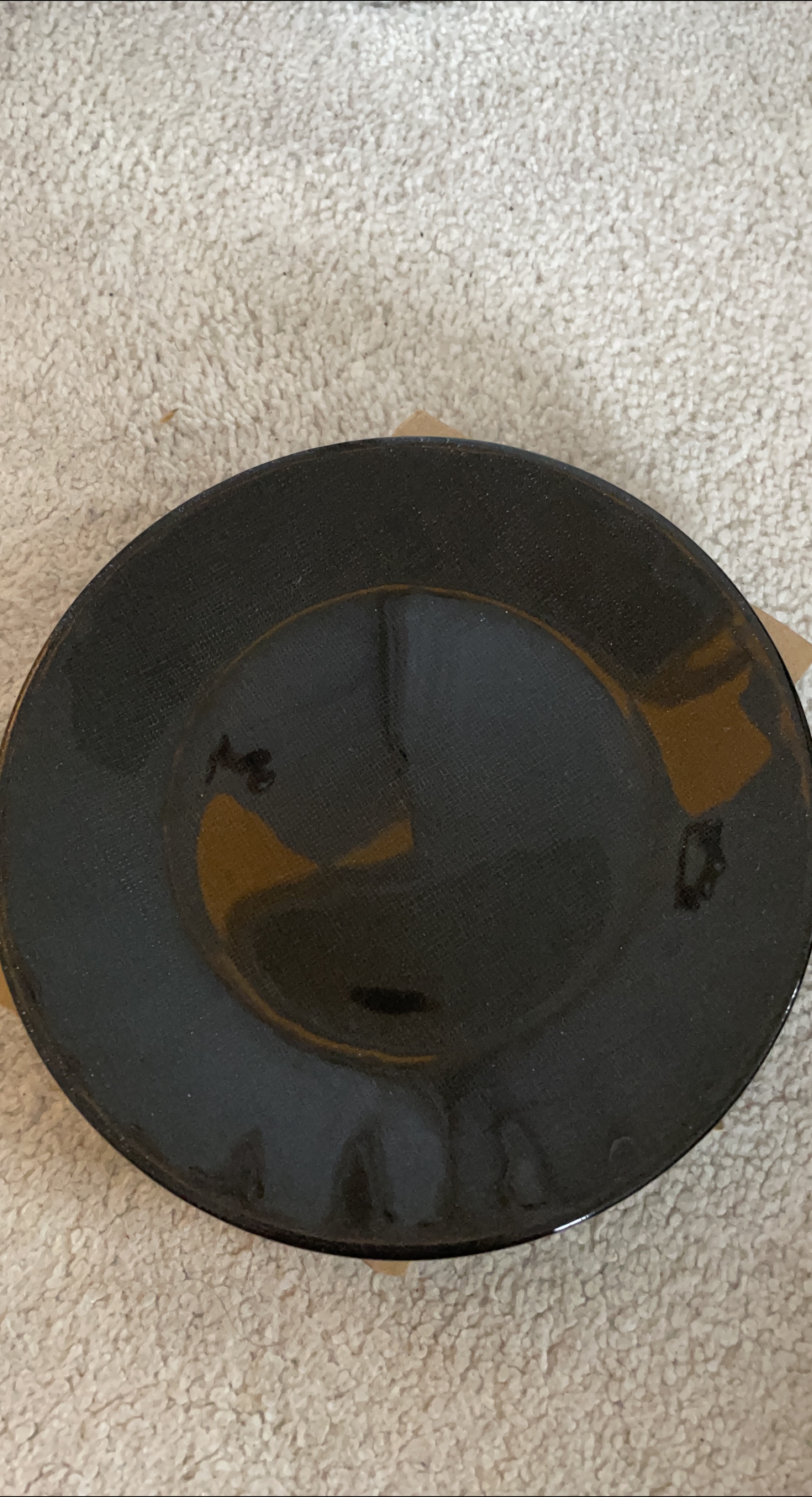 Black Ceramic Plate thumbnail