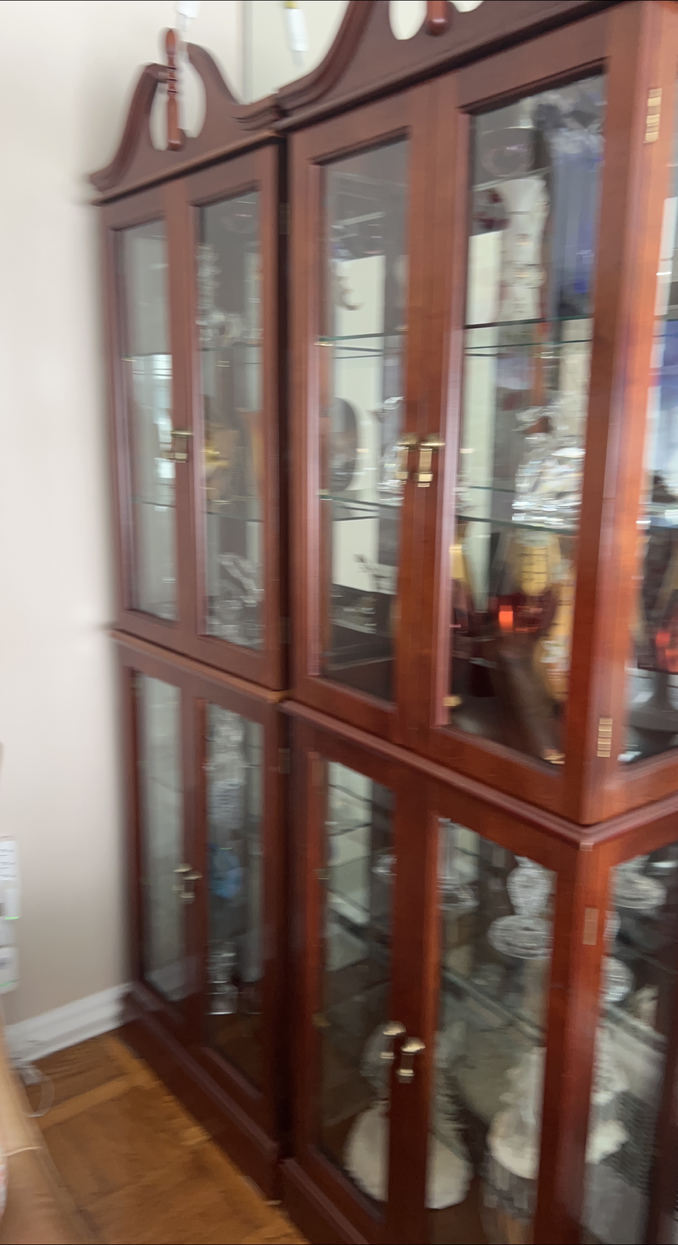 Wooden China Cabinet