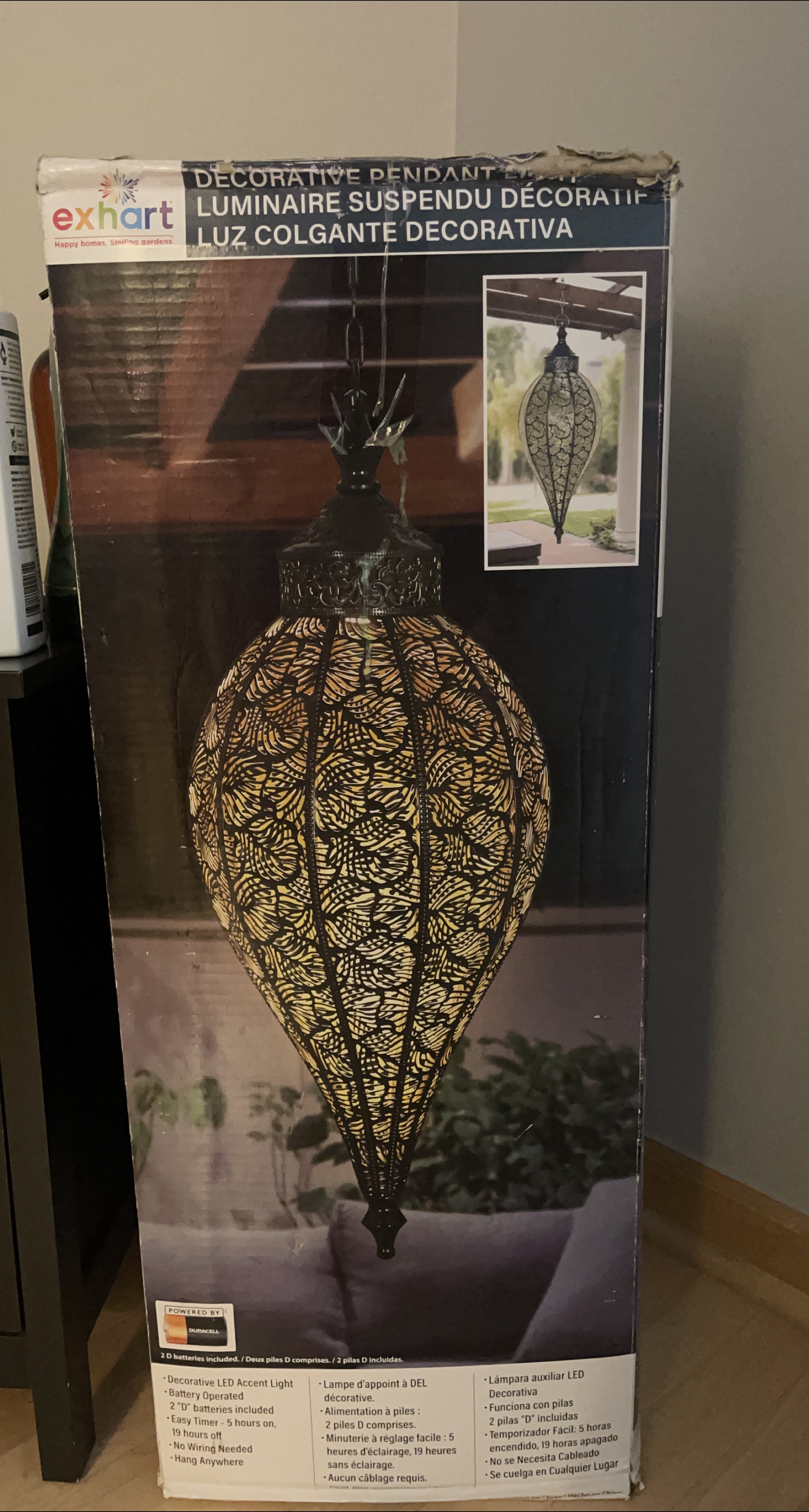 Exhart Decorative LED Accent Light Lantern thumbnail