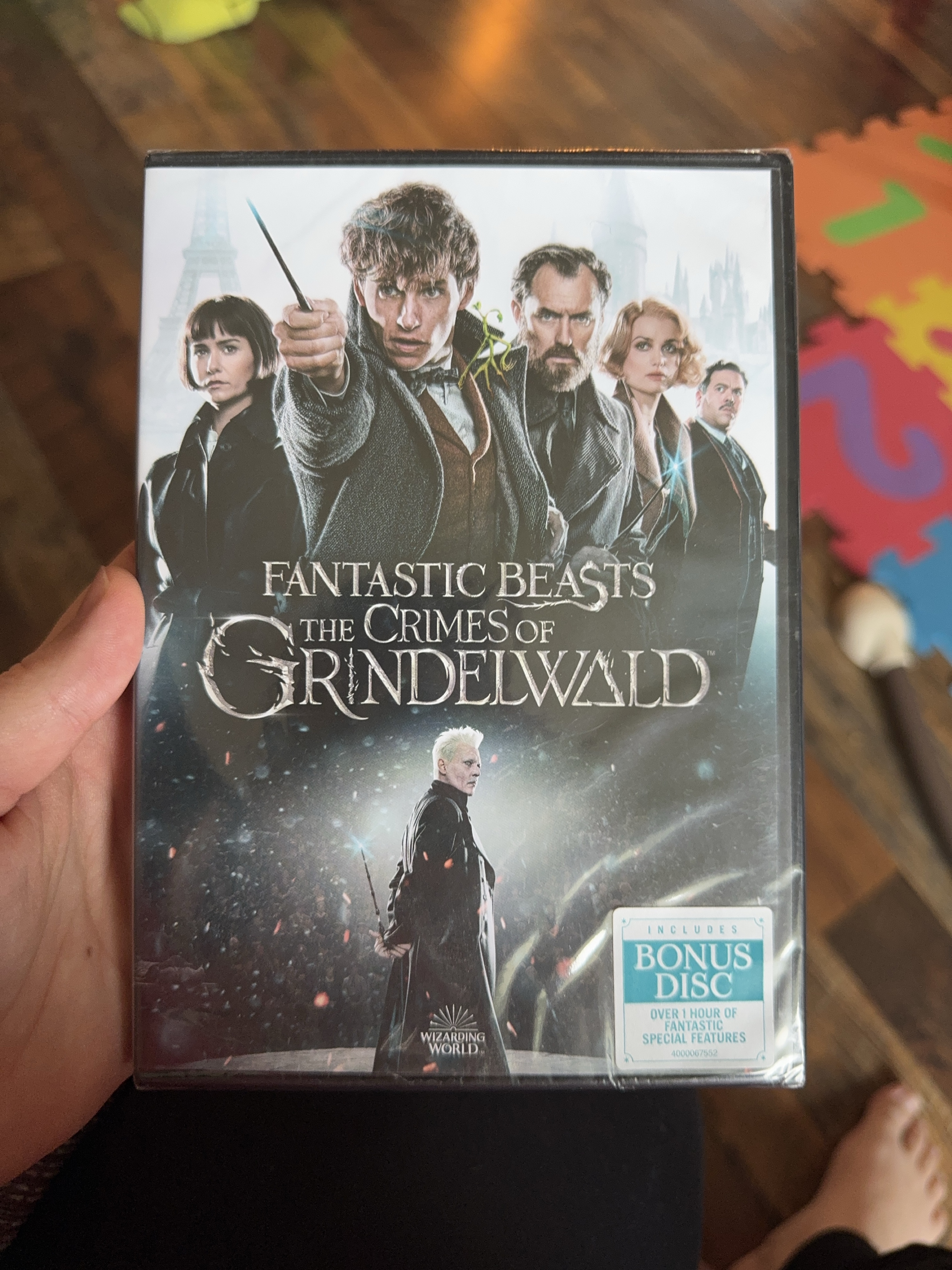Fantastic Beasts: The Crimes of Grindelwald DVD