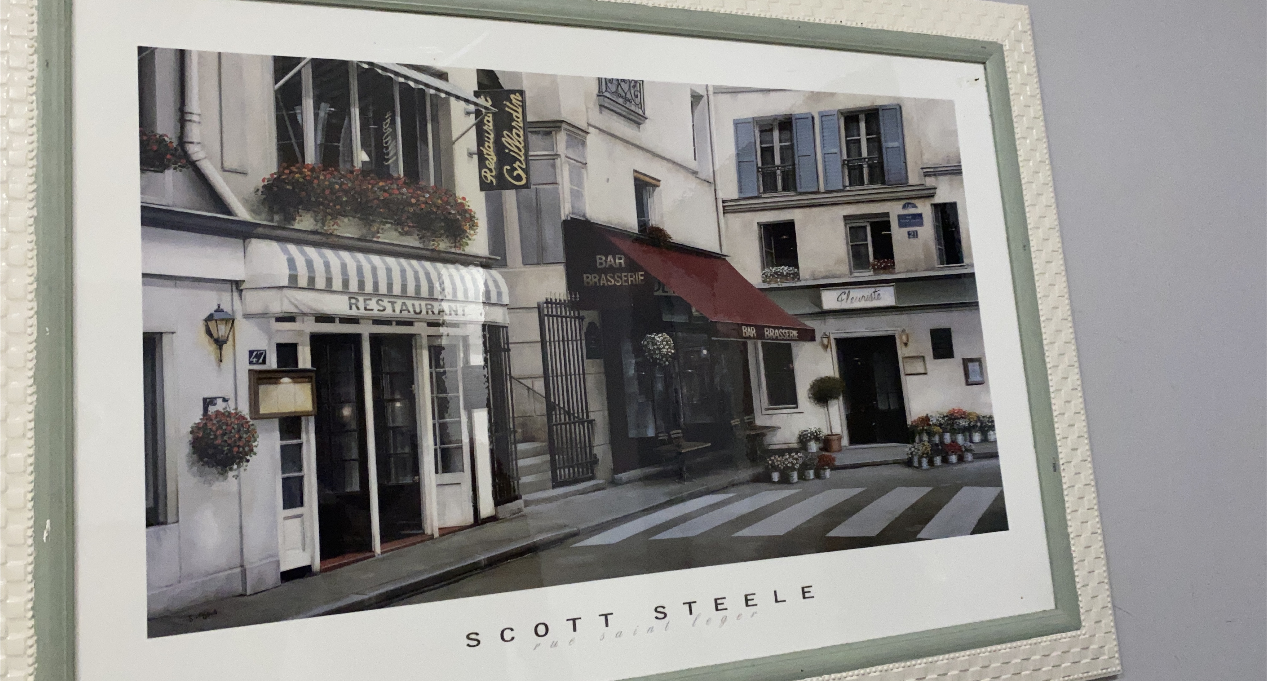 Scott Steele 'Rue Saint Leger' Framed Print thumbnail