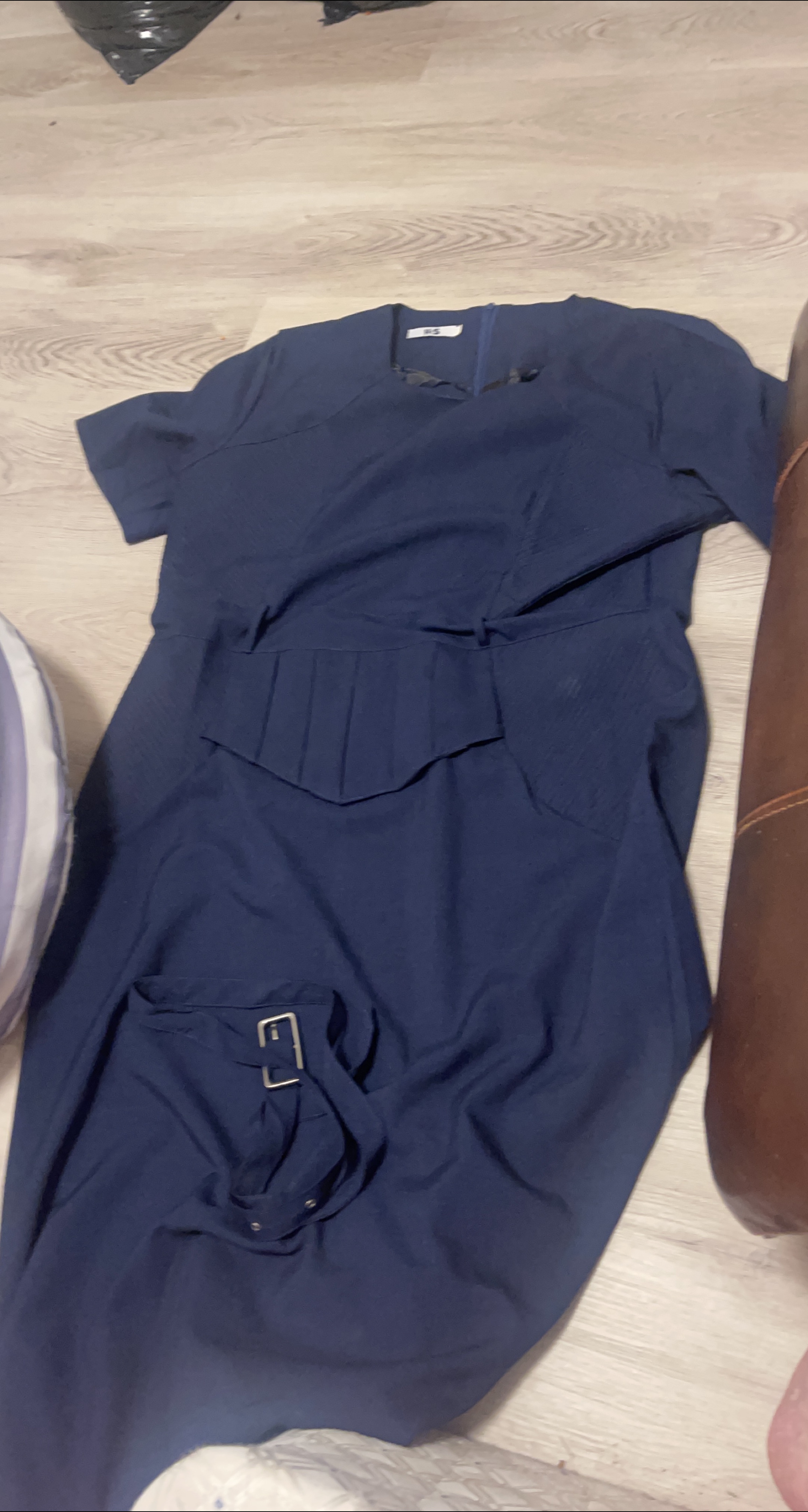 Navy Blue Dress - Size XS thumbnail