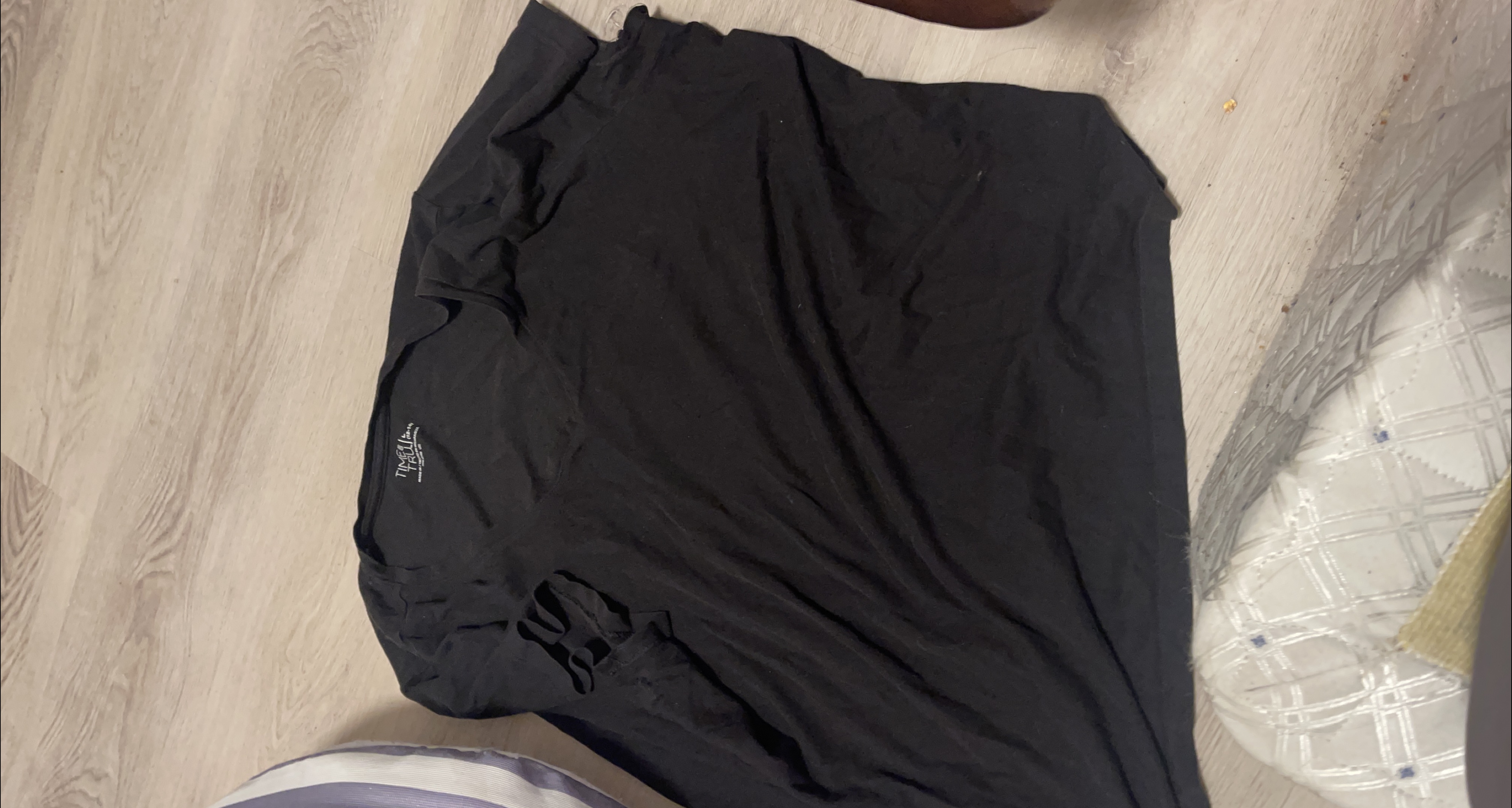 Time and Tru Black Top Size 14 thumbnail