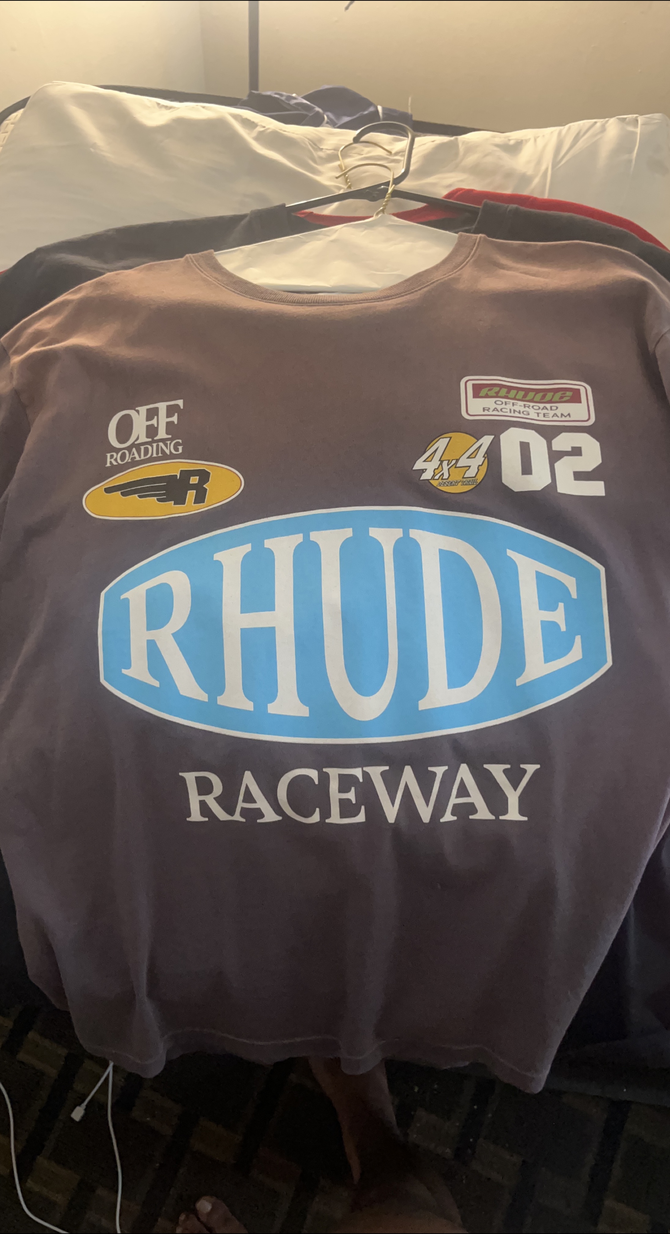 Rhude Raceway Off Roading T-Shirt thumbnail