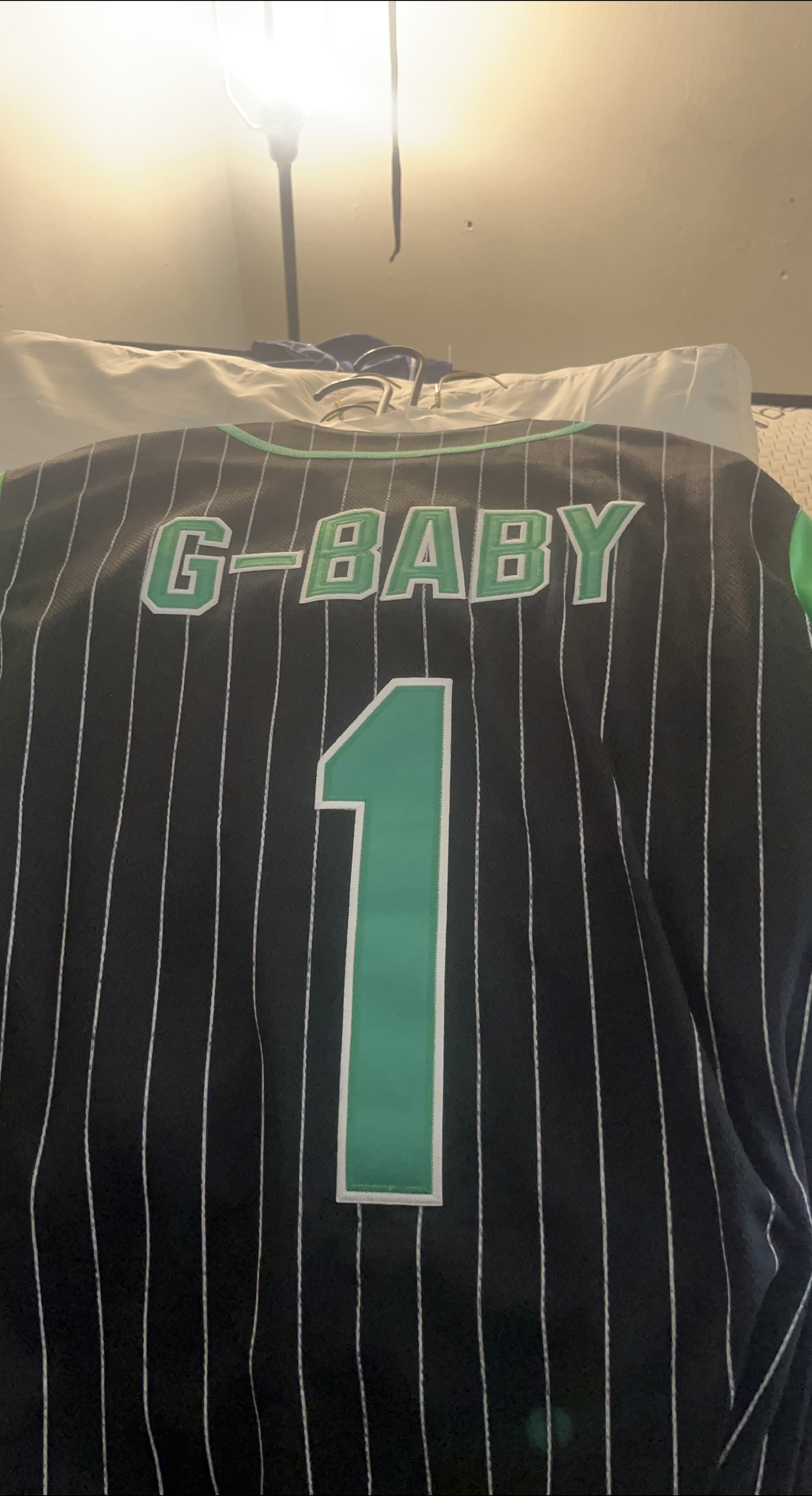 G-Baby #1 Baseball Jersey thumbnail