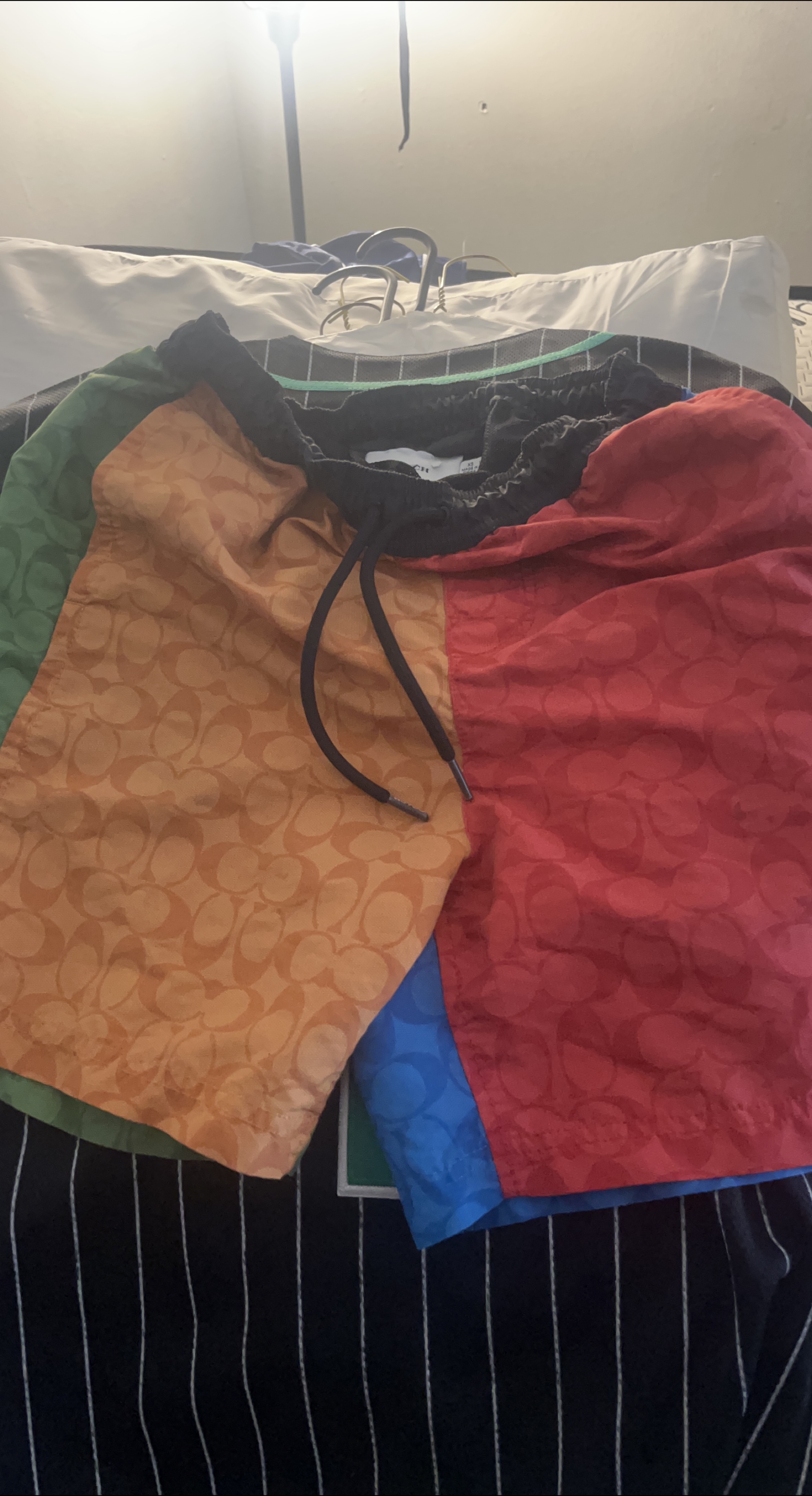 Coach Multicolor Swim Trunks - Size XS thumbnail