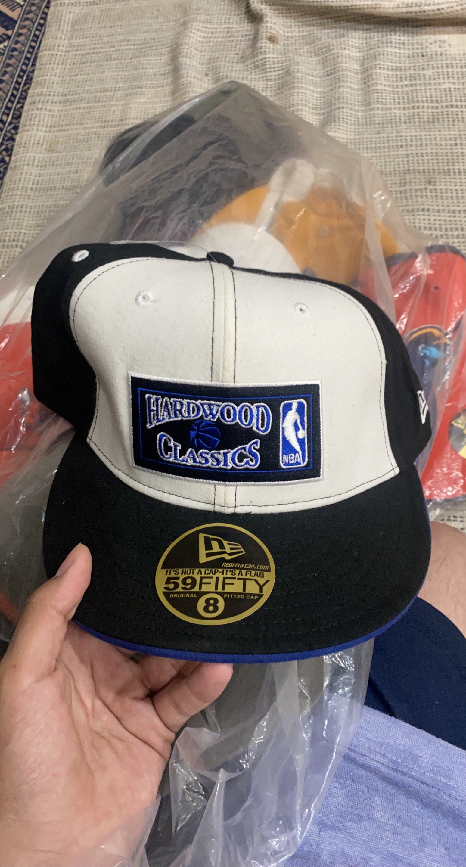 New Era Hardwood Classics NBA Fitted Cap - Size 8 thumbnail
