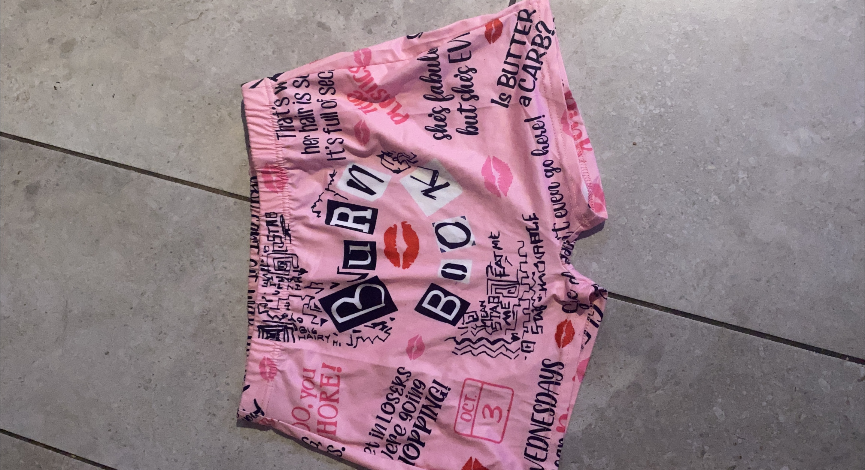 Pink Mean Girls Shorts thumbnail