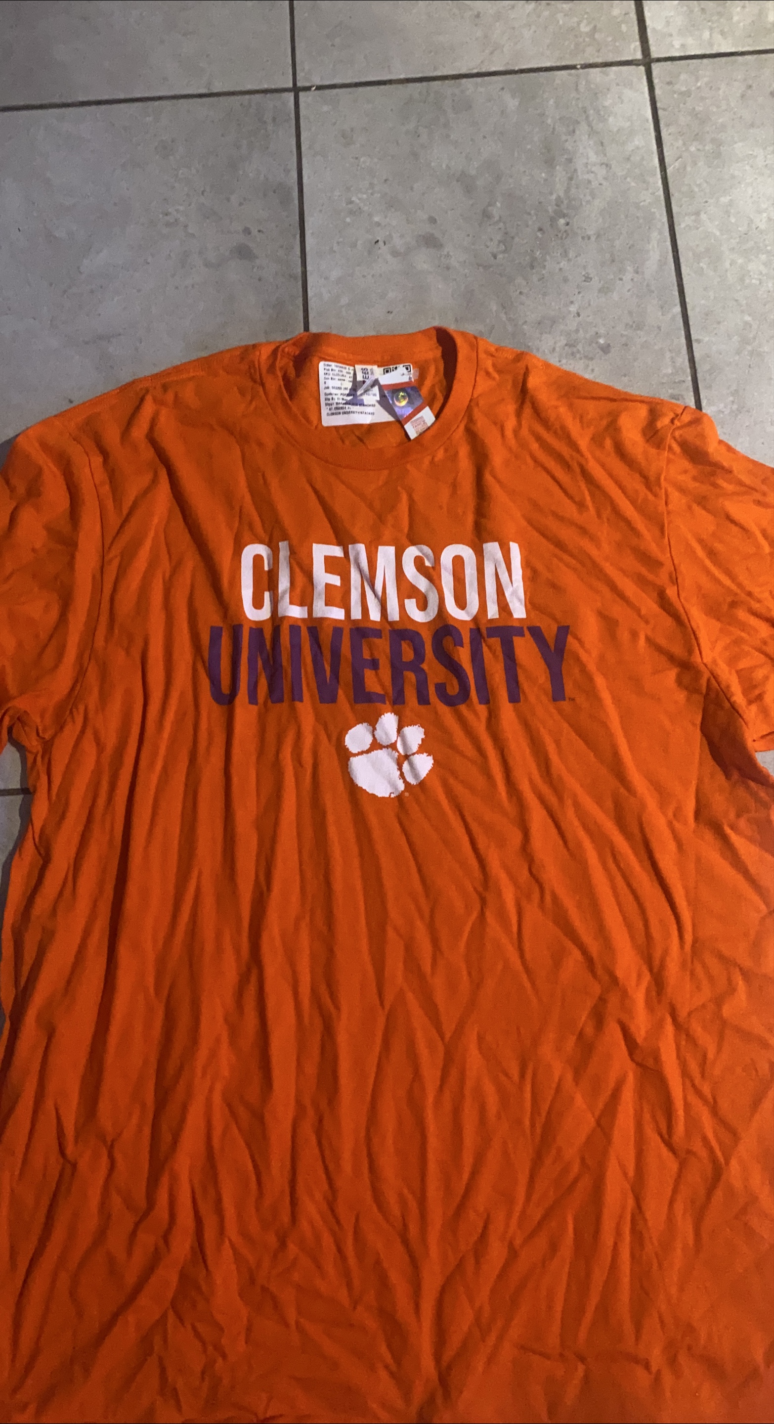 Clemson University Orange T-Shirt thumbnail
