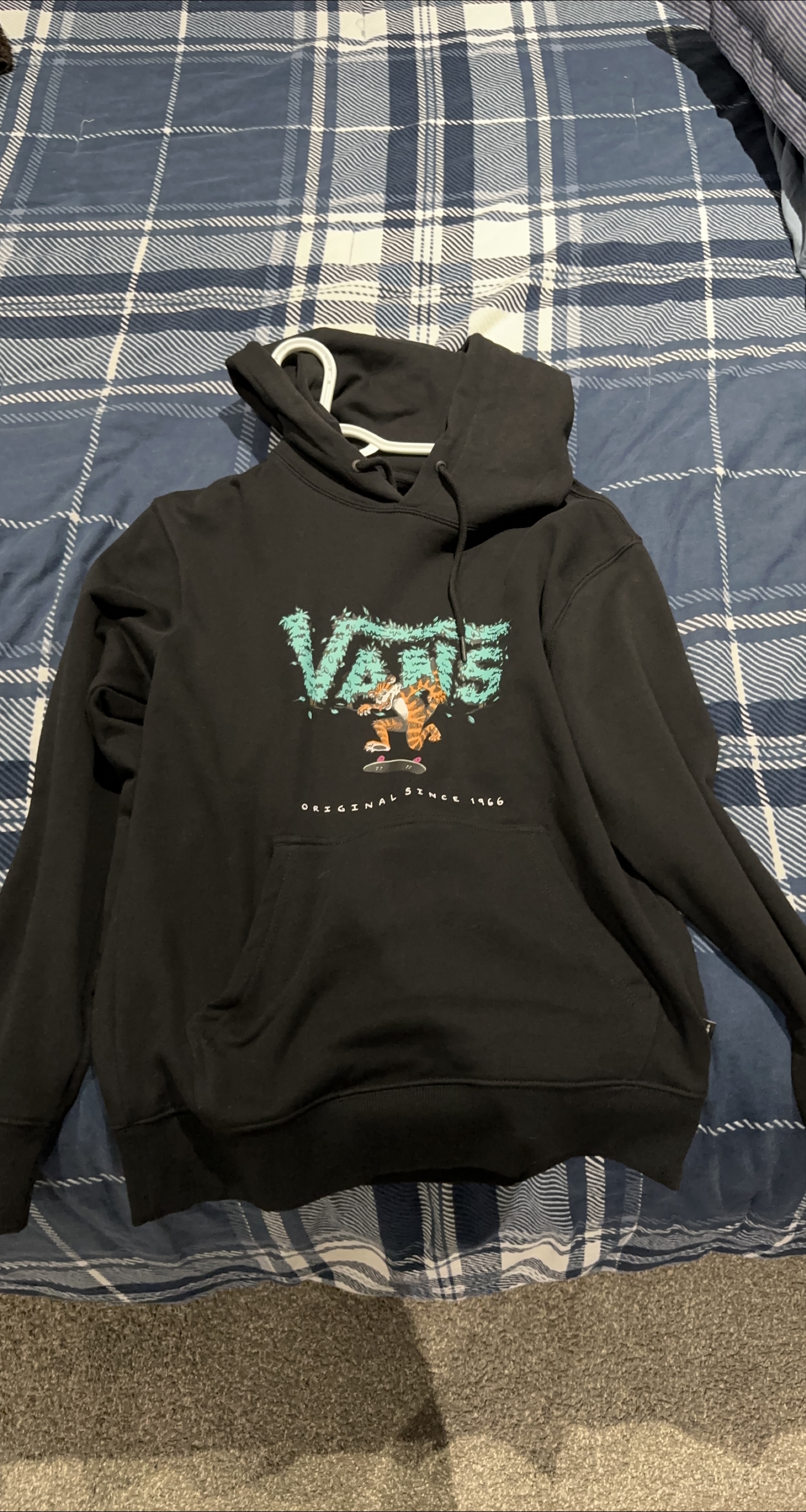 Vans Black Hoodie - Size S thumbnail