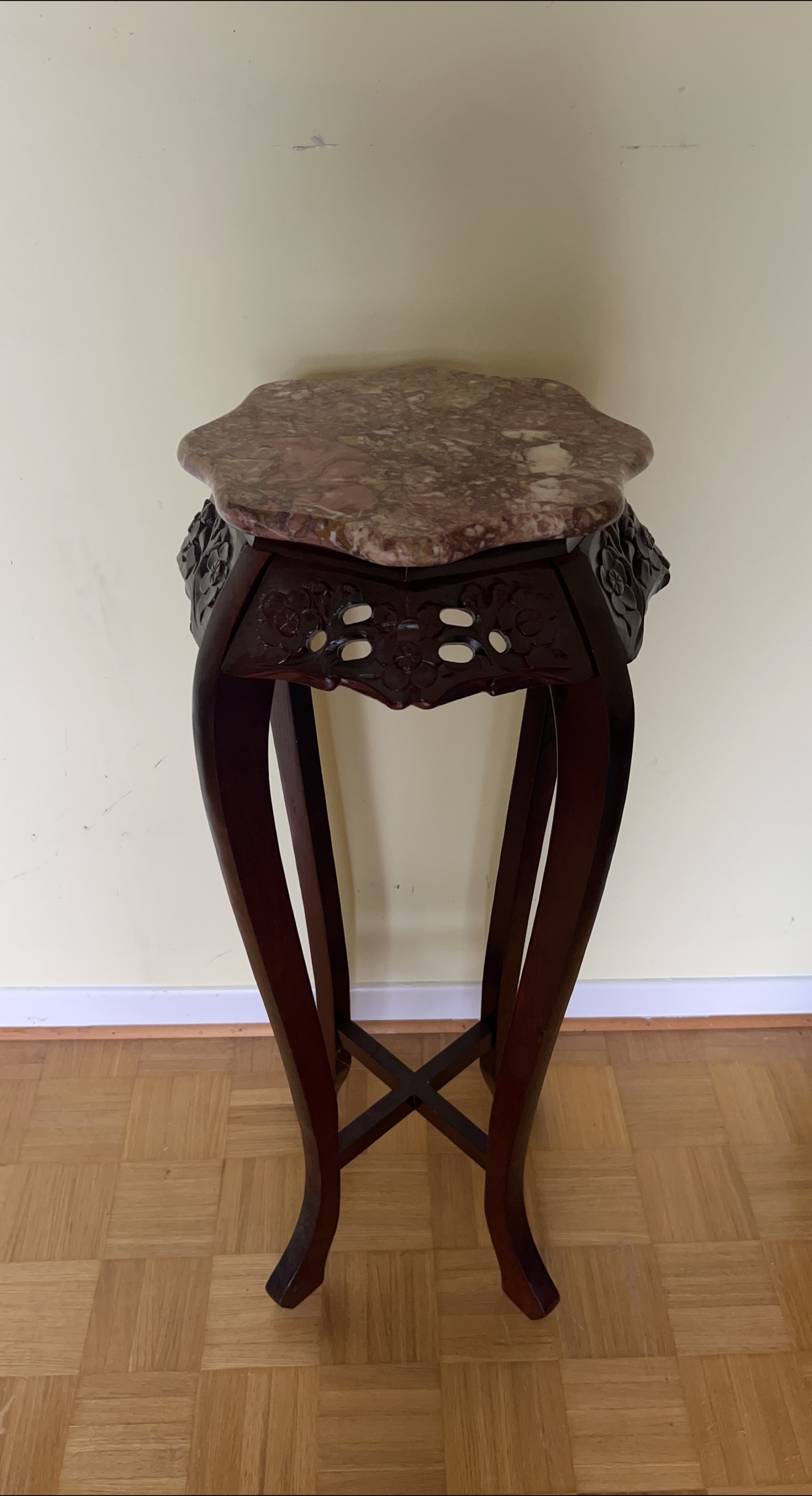Marble Top Plant Stand thumbnail