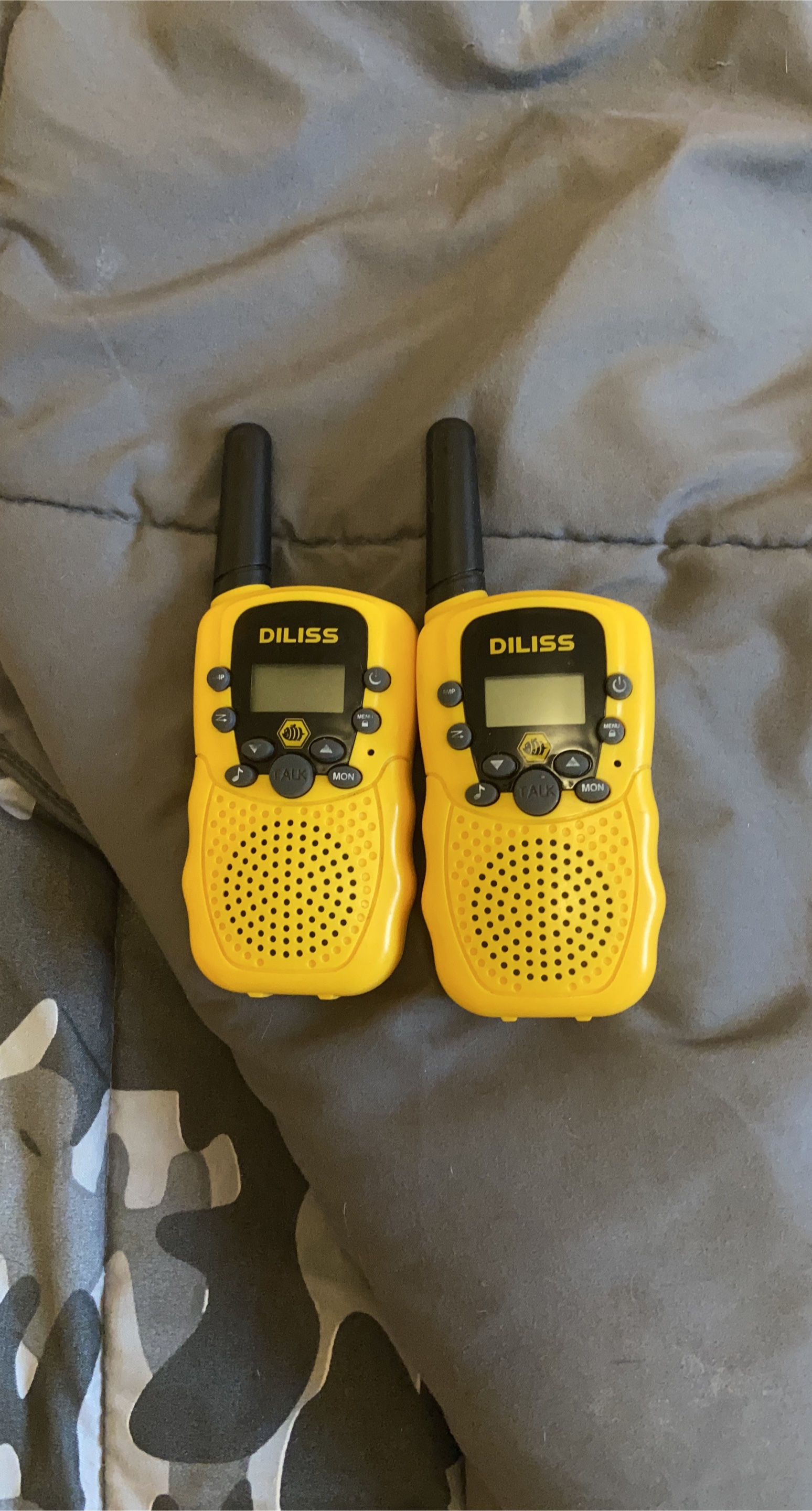 Diliss Walkie Talkies - Yellow