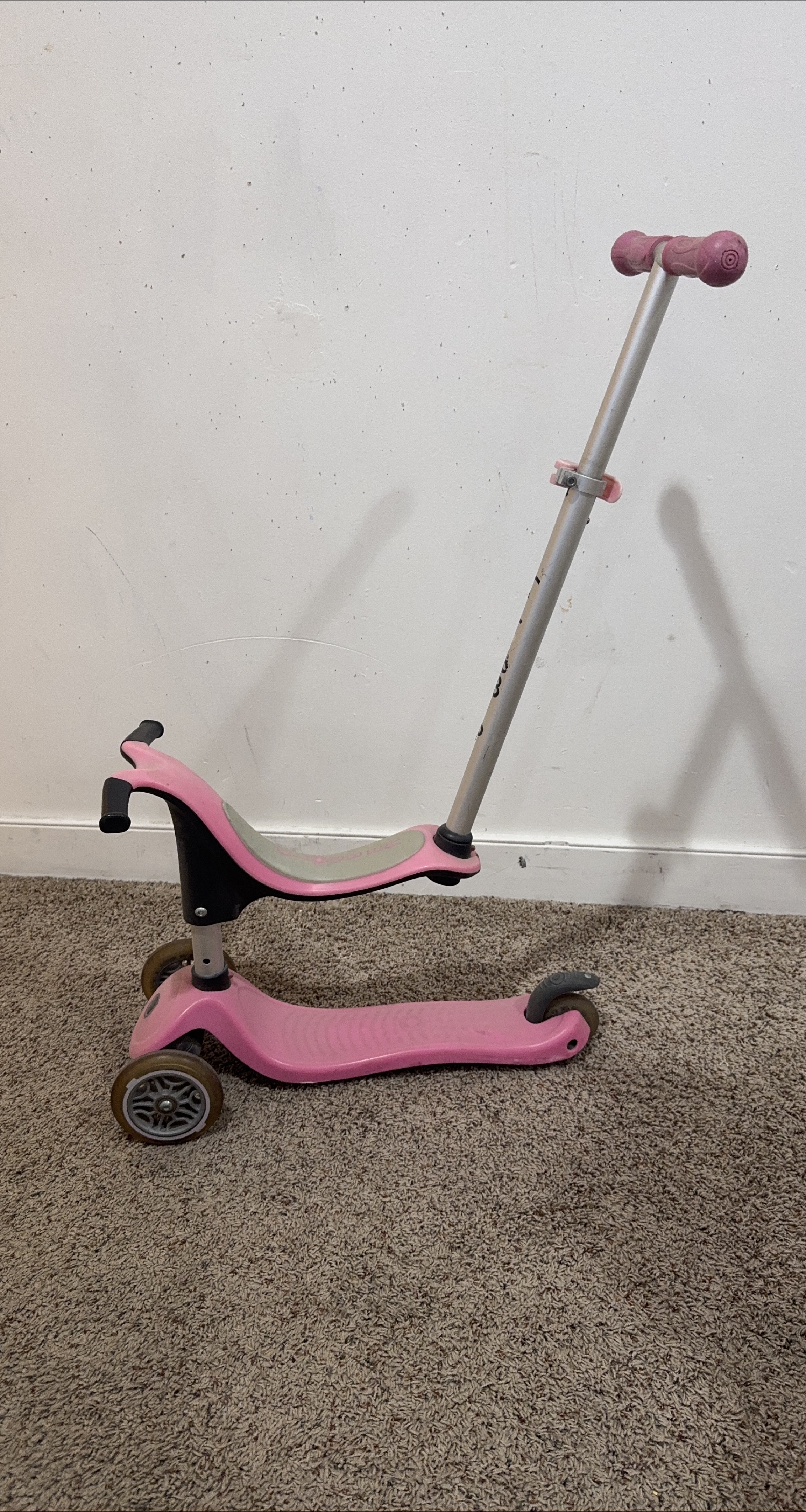 Globber Pink Toddler Scooter