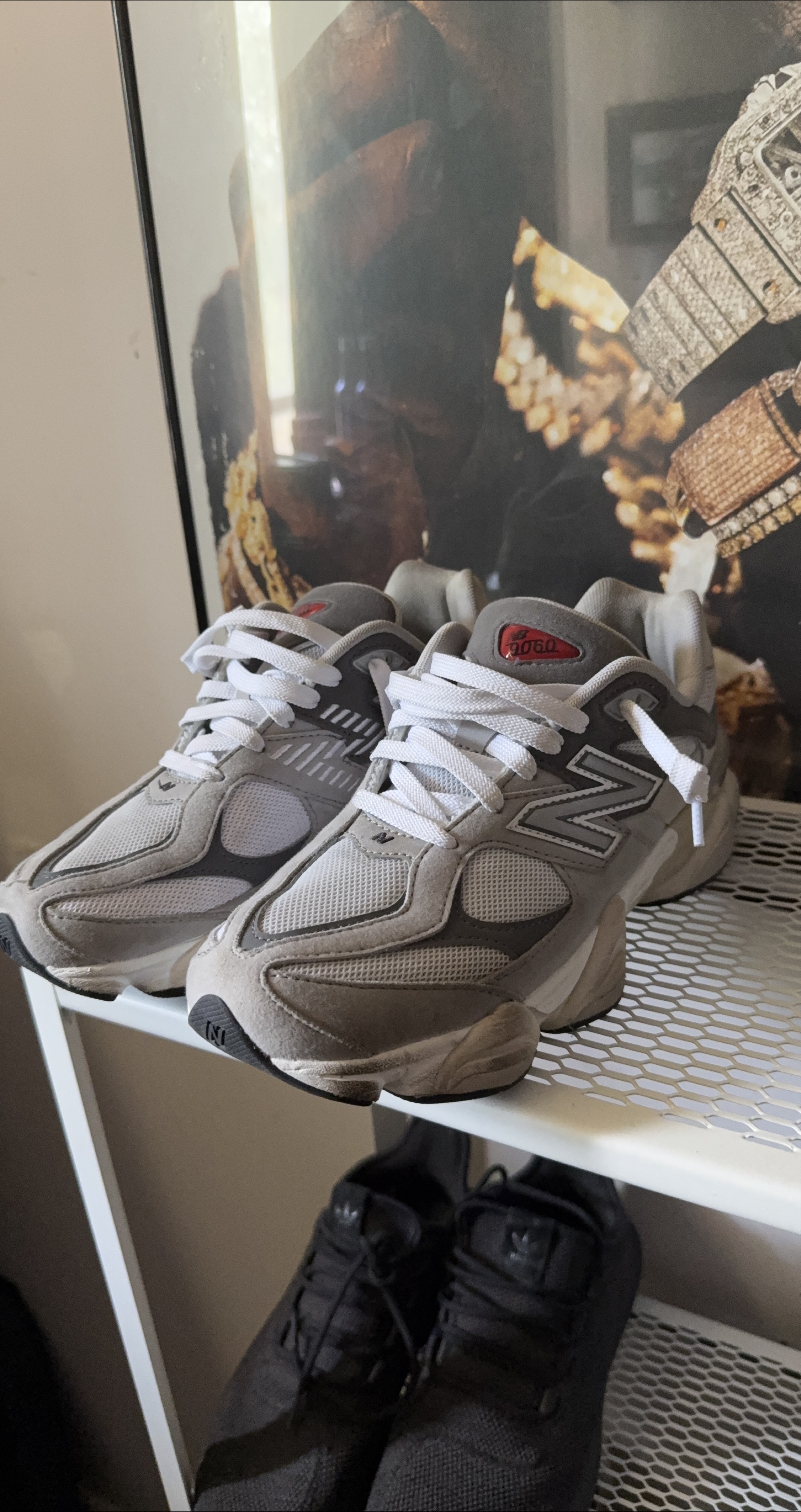 New Balance 9060 Grey Sneakers thumbnail