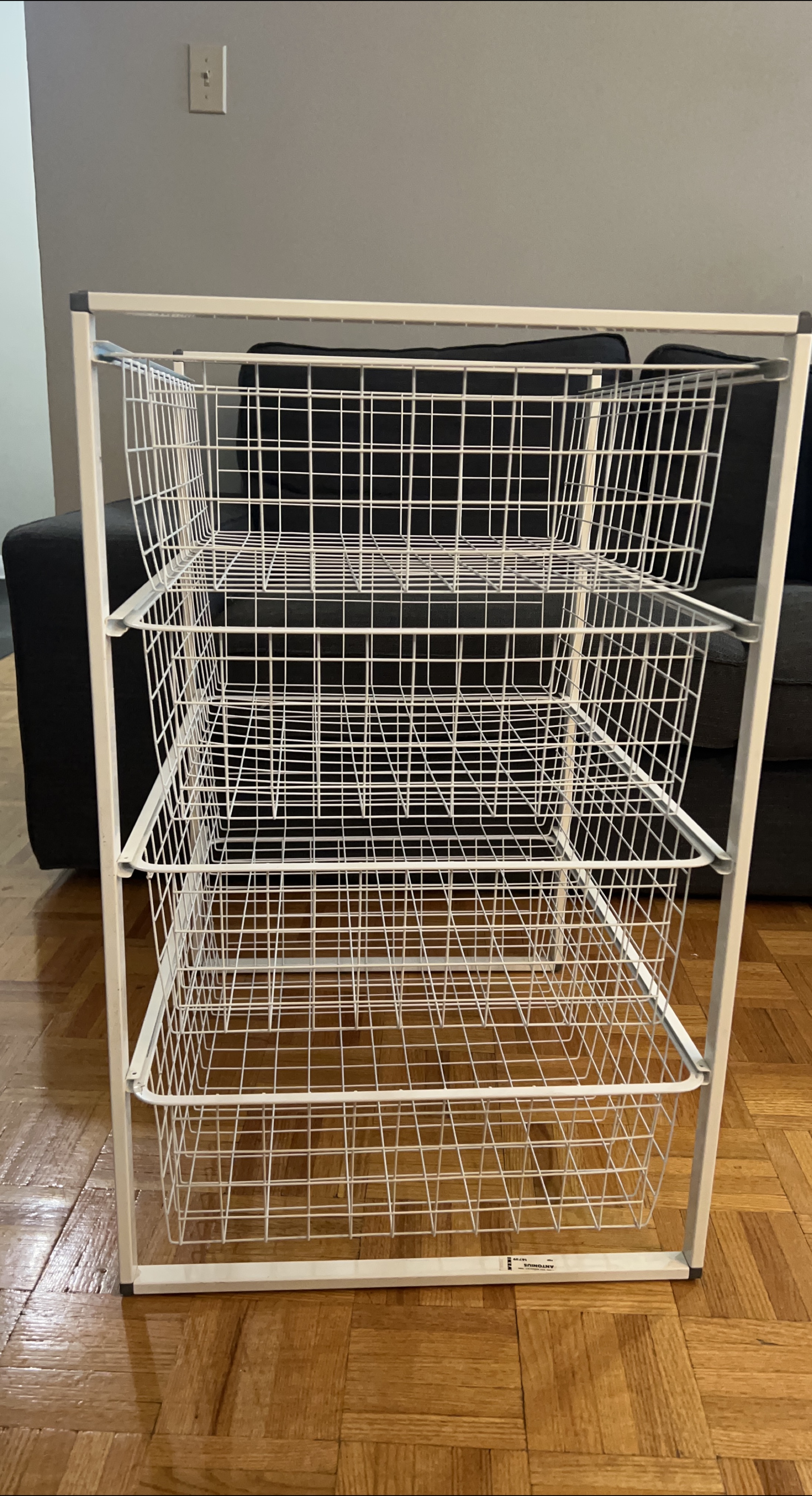 Ikea Antonius Frame with Wire Baskets thumbnail