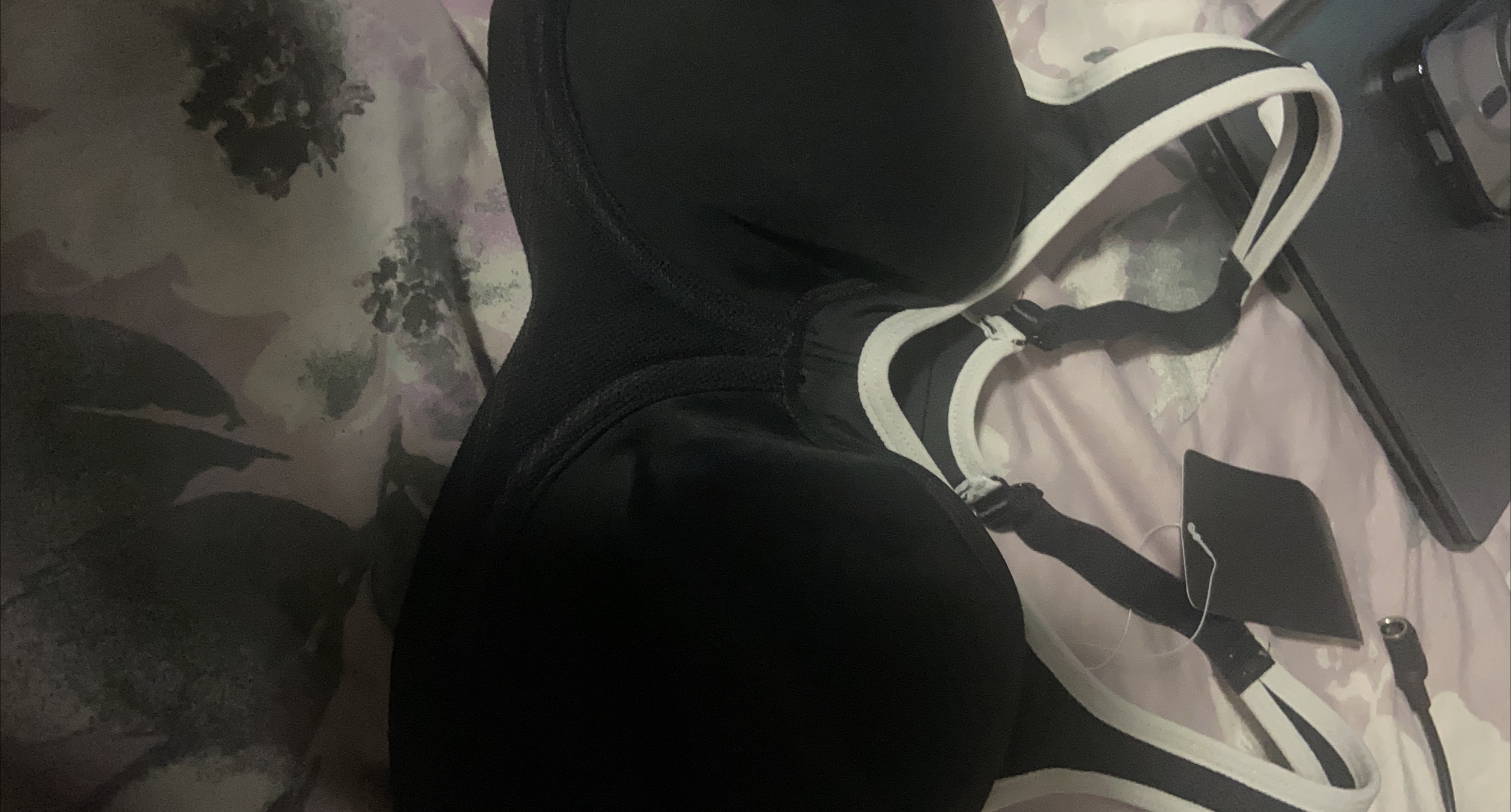 SYROKAN Black Sports Bra thumbnail