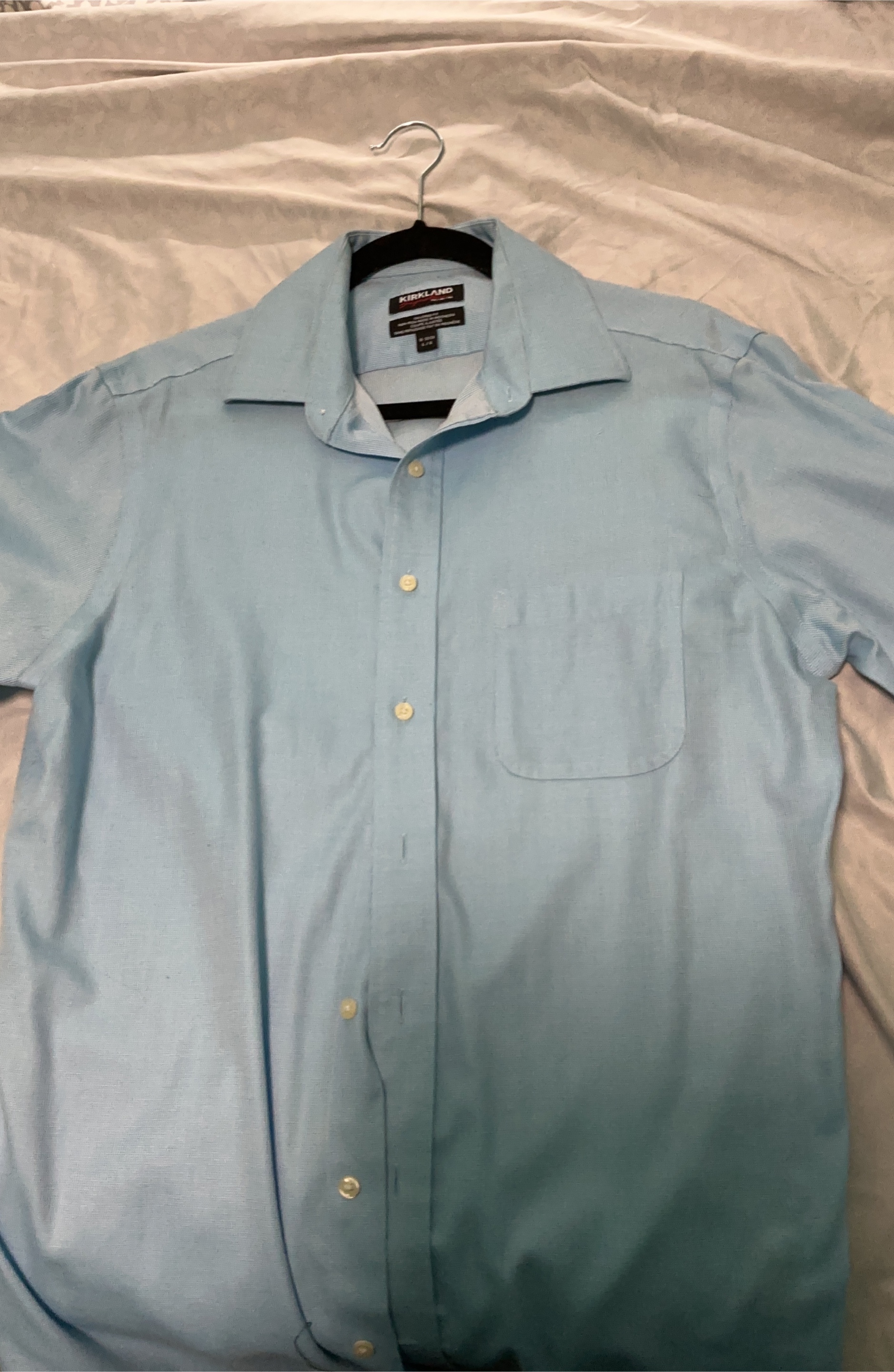 Kirkland Men's Dress Shirt - Light Blue thumbnail