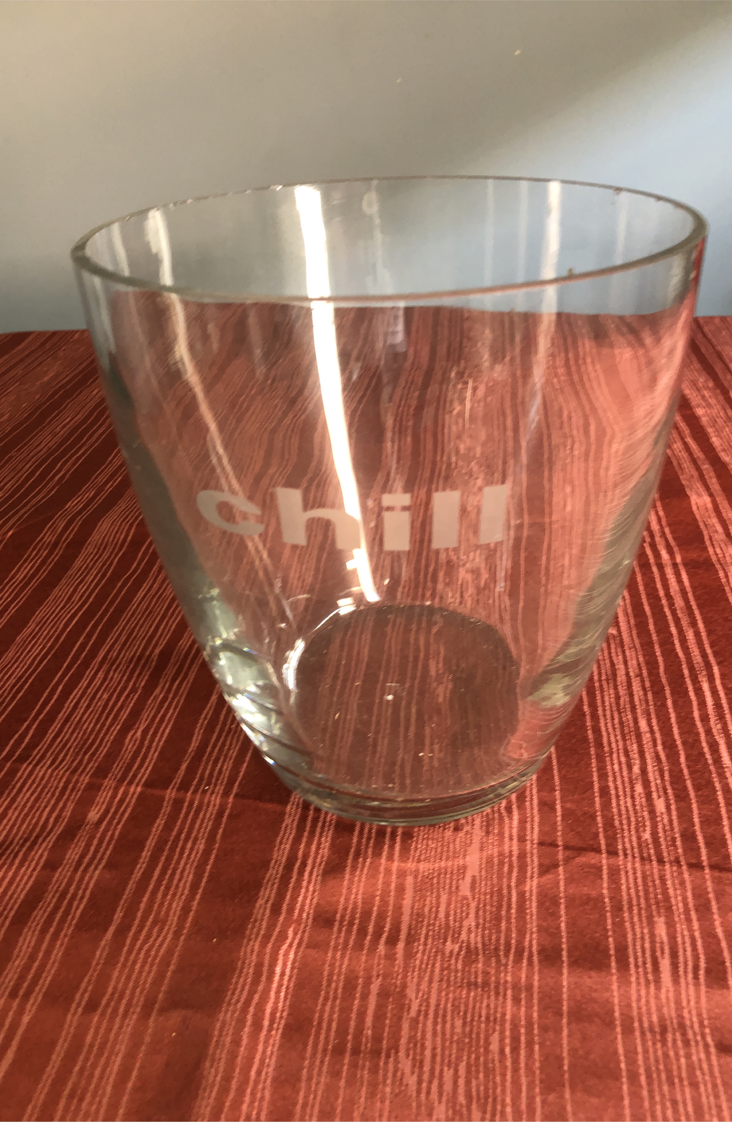 Chill Clear Glass Vase thumbnail