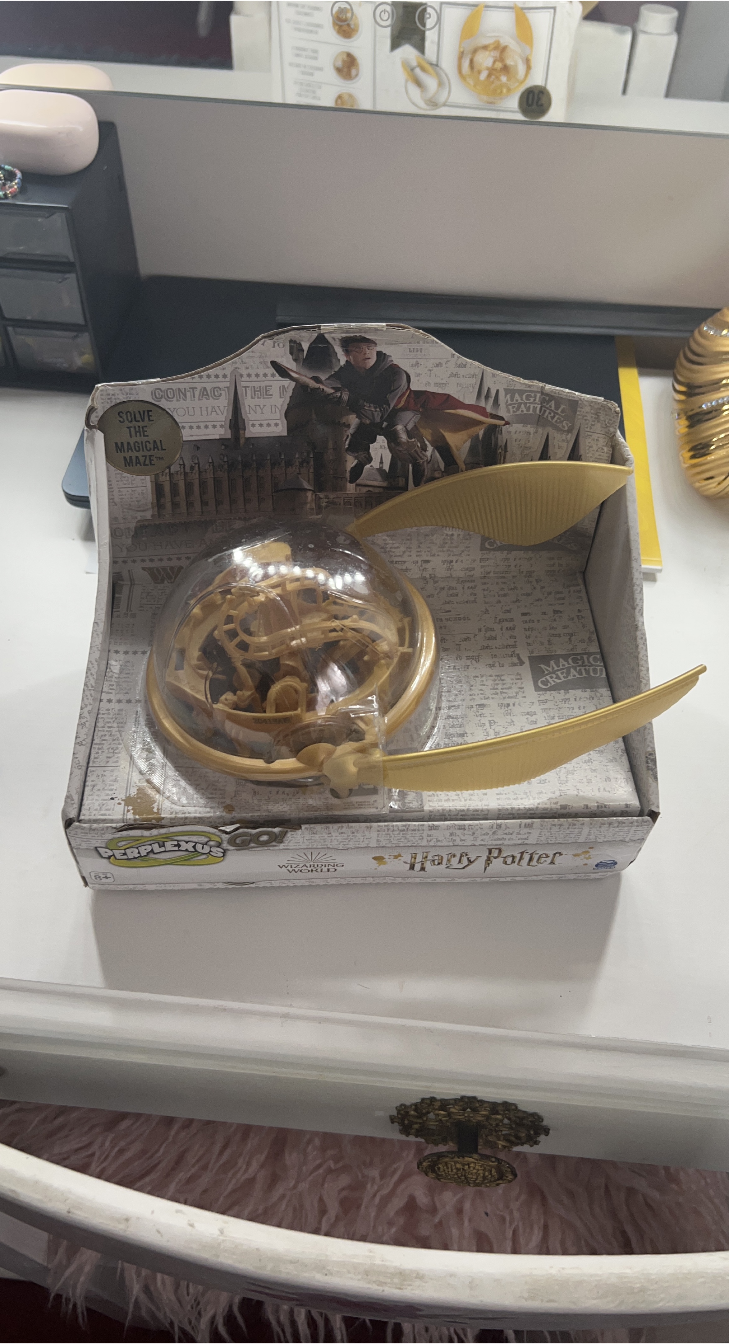 New Perplexus Harry Potter Golden Snitch Maze thumbnail