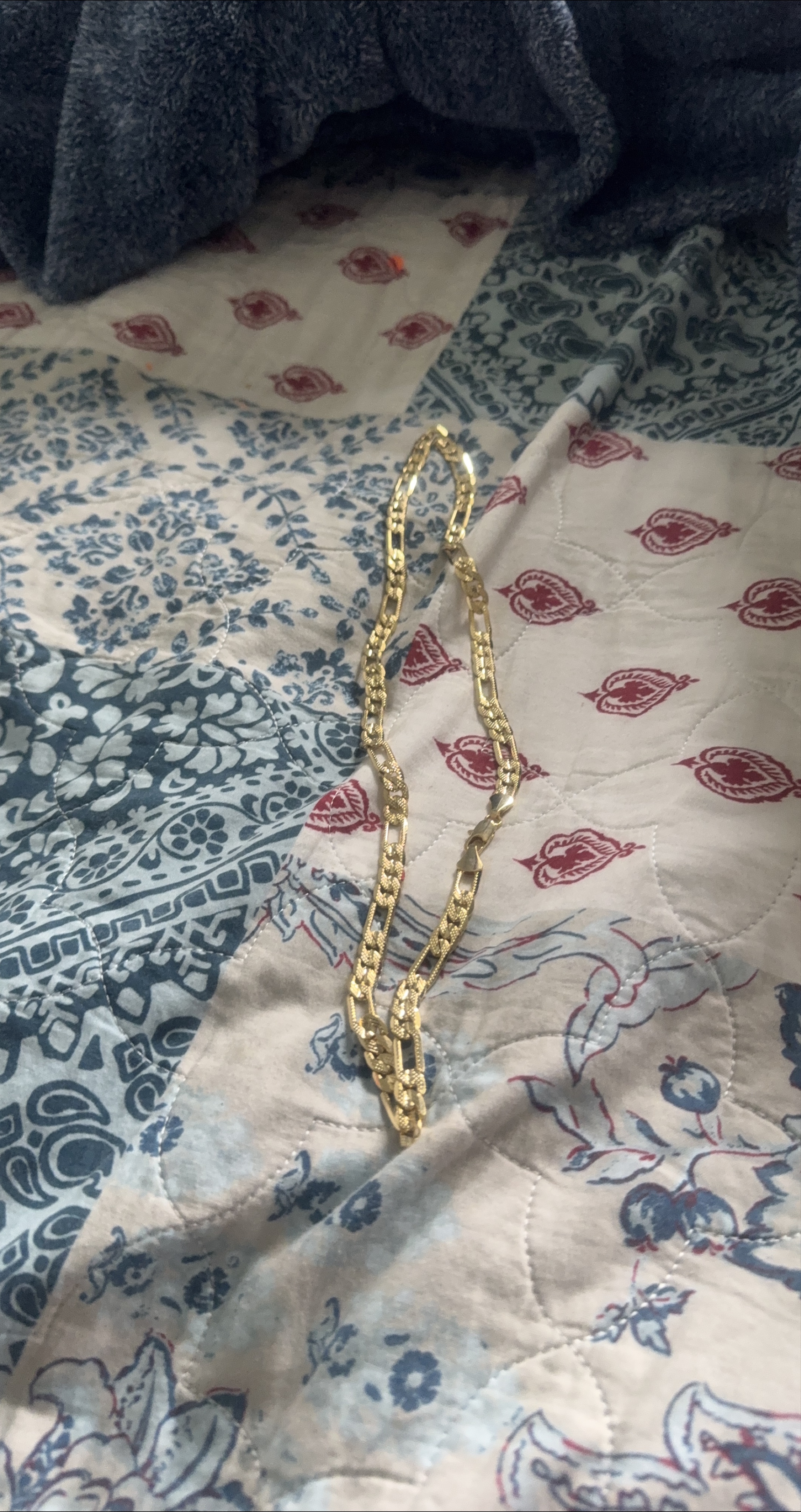 Gold Figaro Chain thumbnail