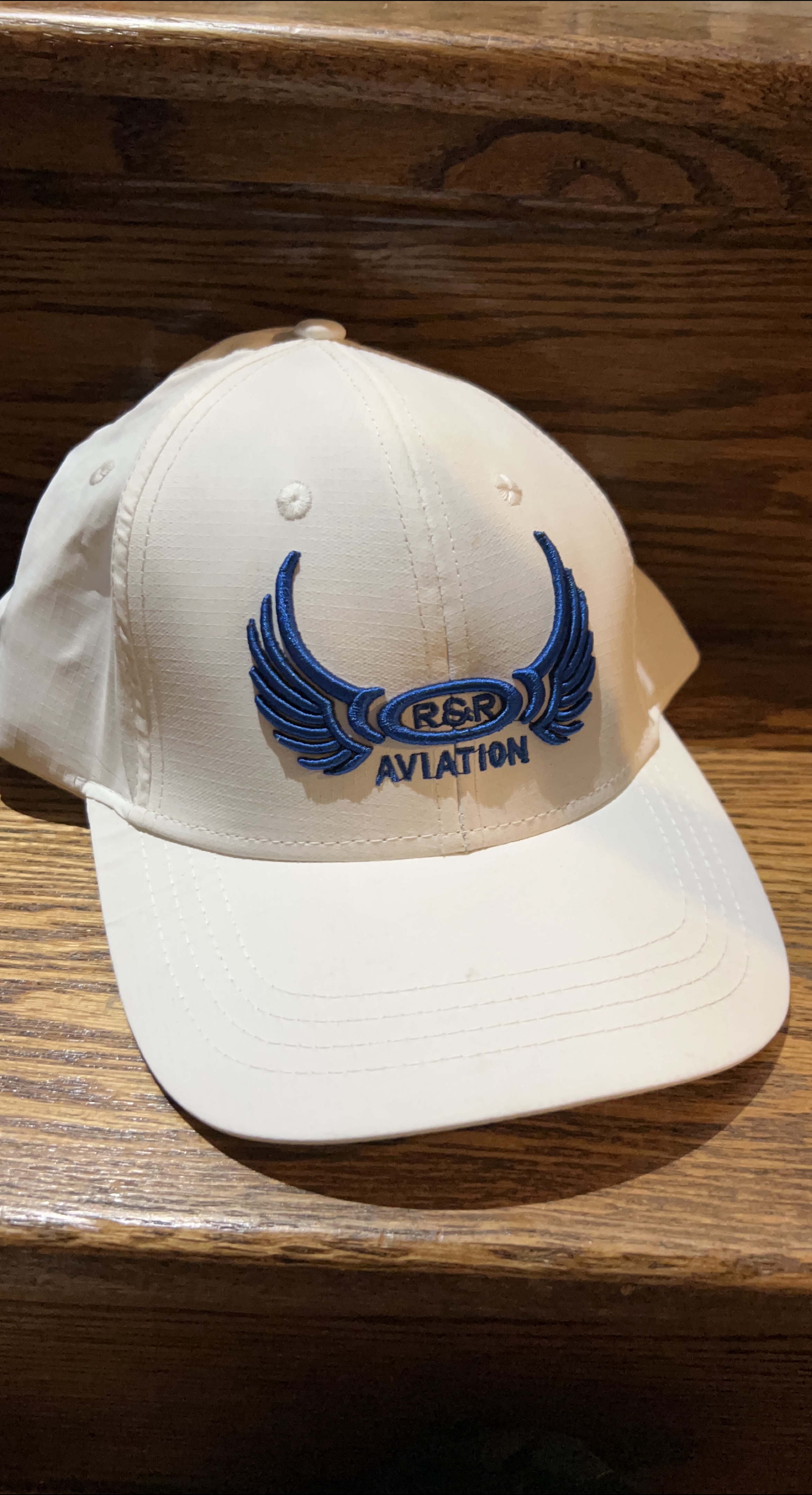 R&R Aviation Baseball Cap - Cream thumbnail
