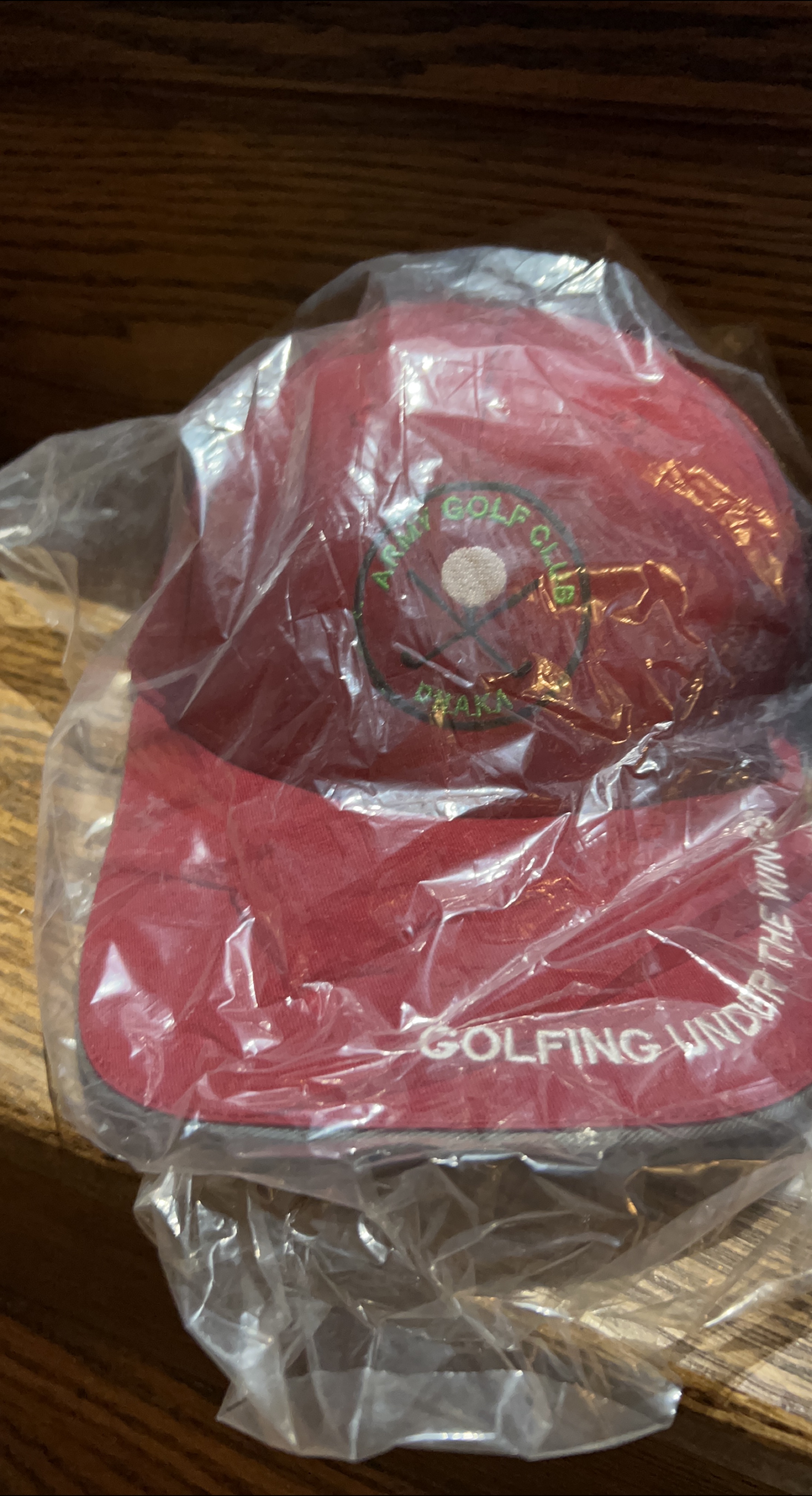 Army Golf Club Hat - Red thumbnail