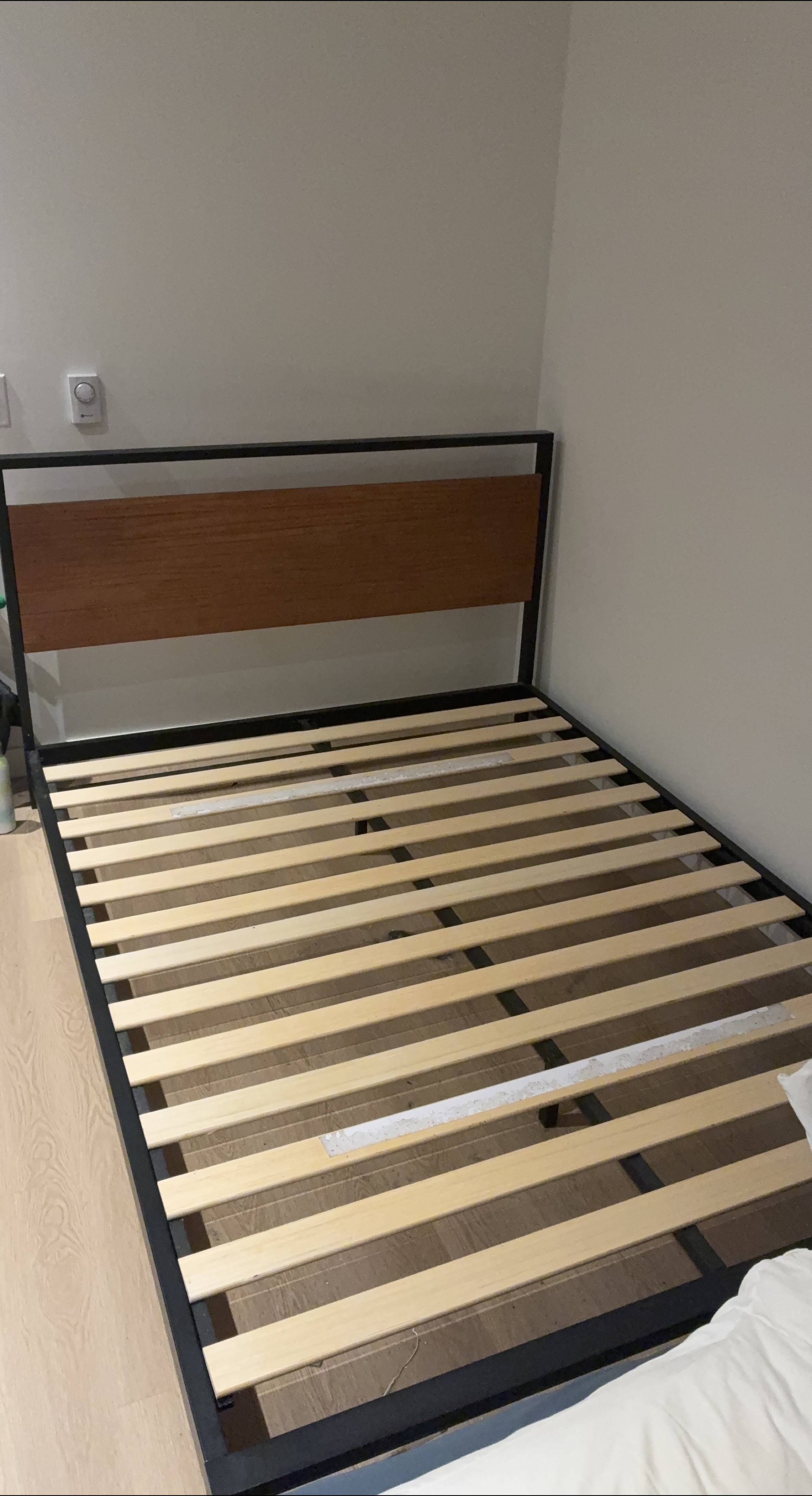 Wayfair Queen Bed Frame with Wooden Headboard thumbnail