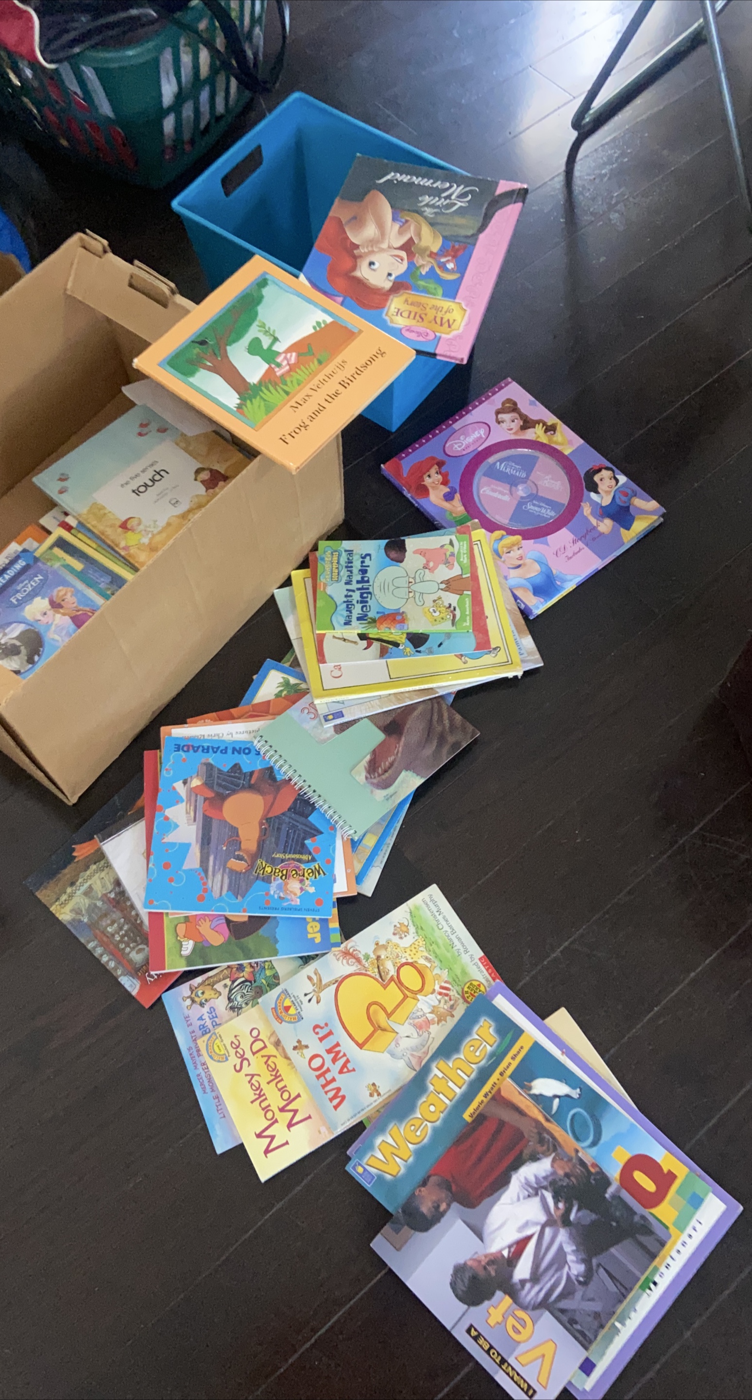Children's Books Lot - Disney, Frog and Birdsong thumbnail