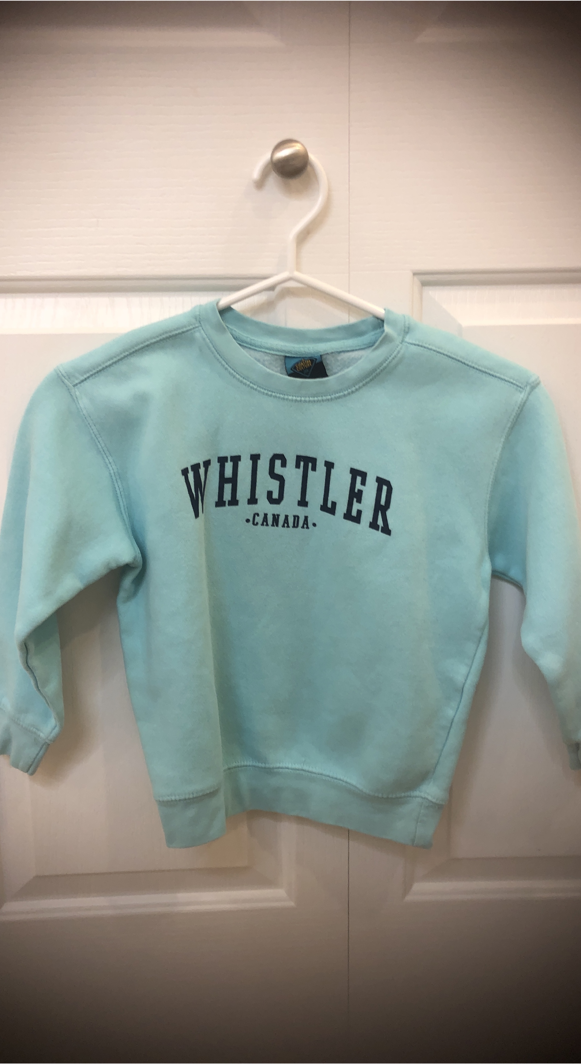 Light Teal Whistler Youth XS Sweatshirt thumbnail