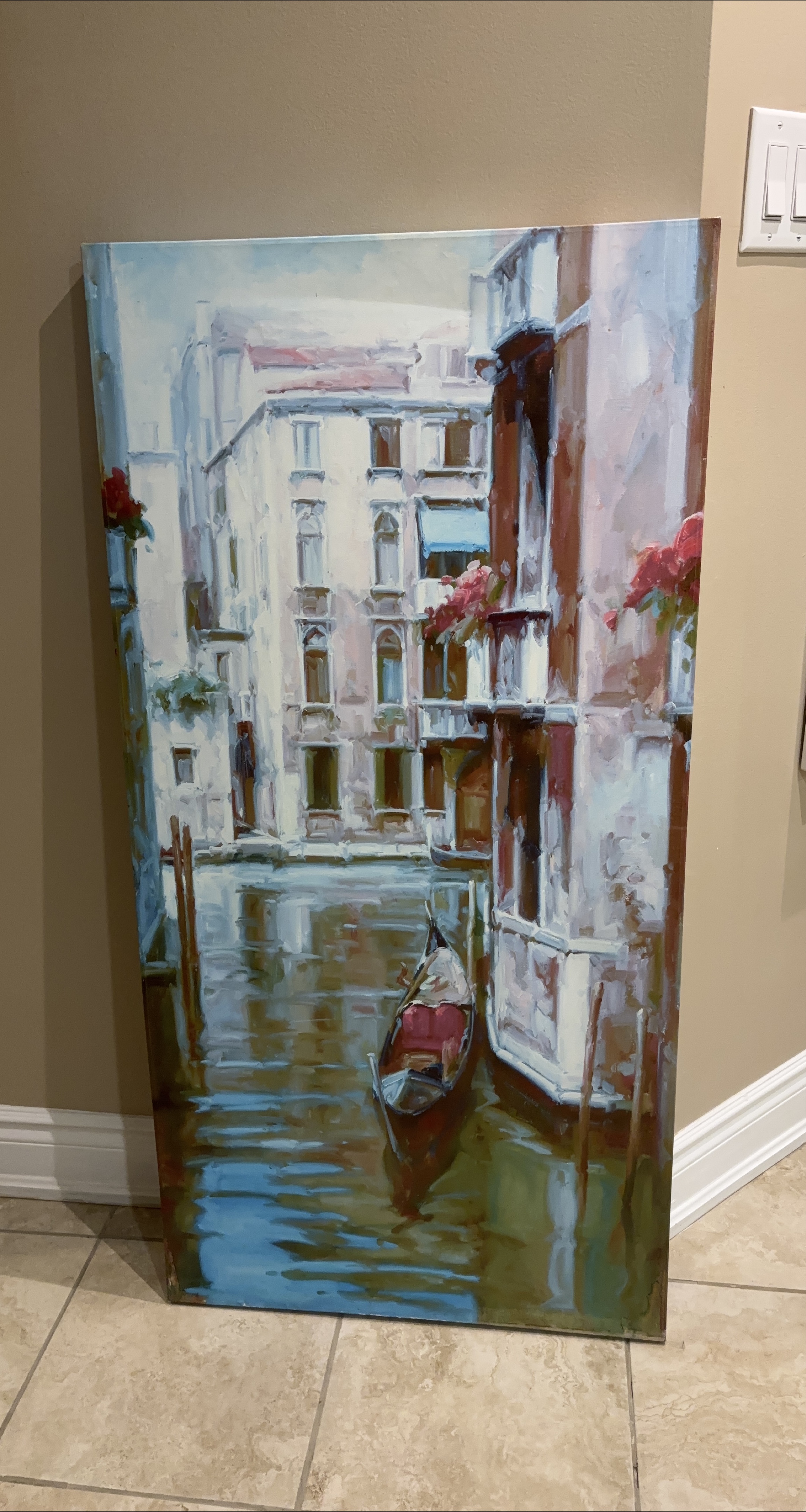 Venice Canal Painting