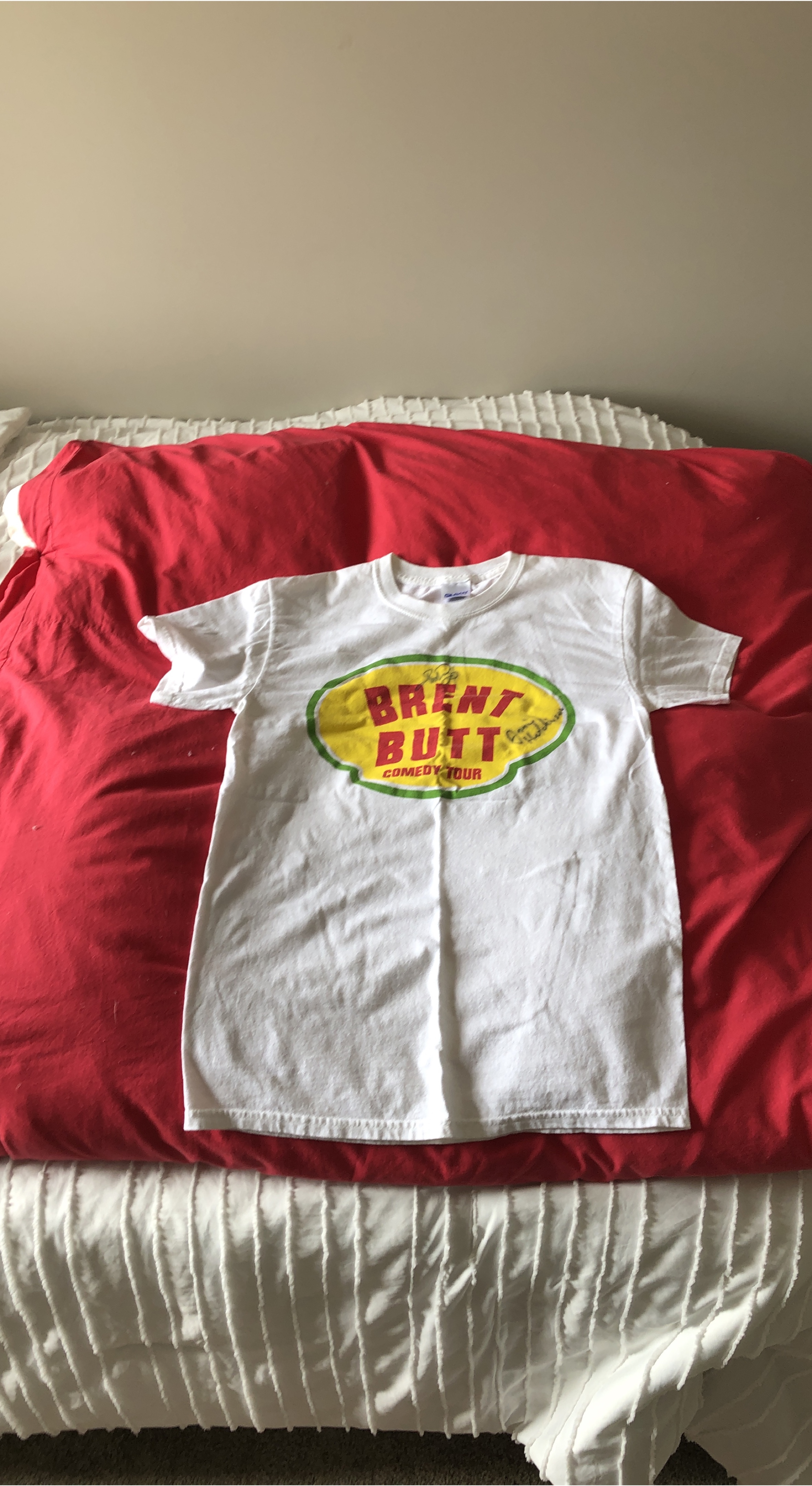 Brent Butt Comedy Tour signed T-Shirt