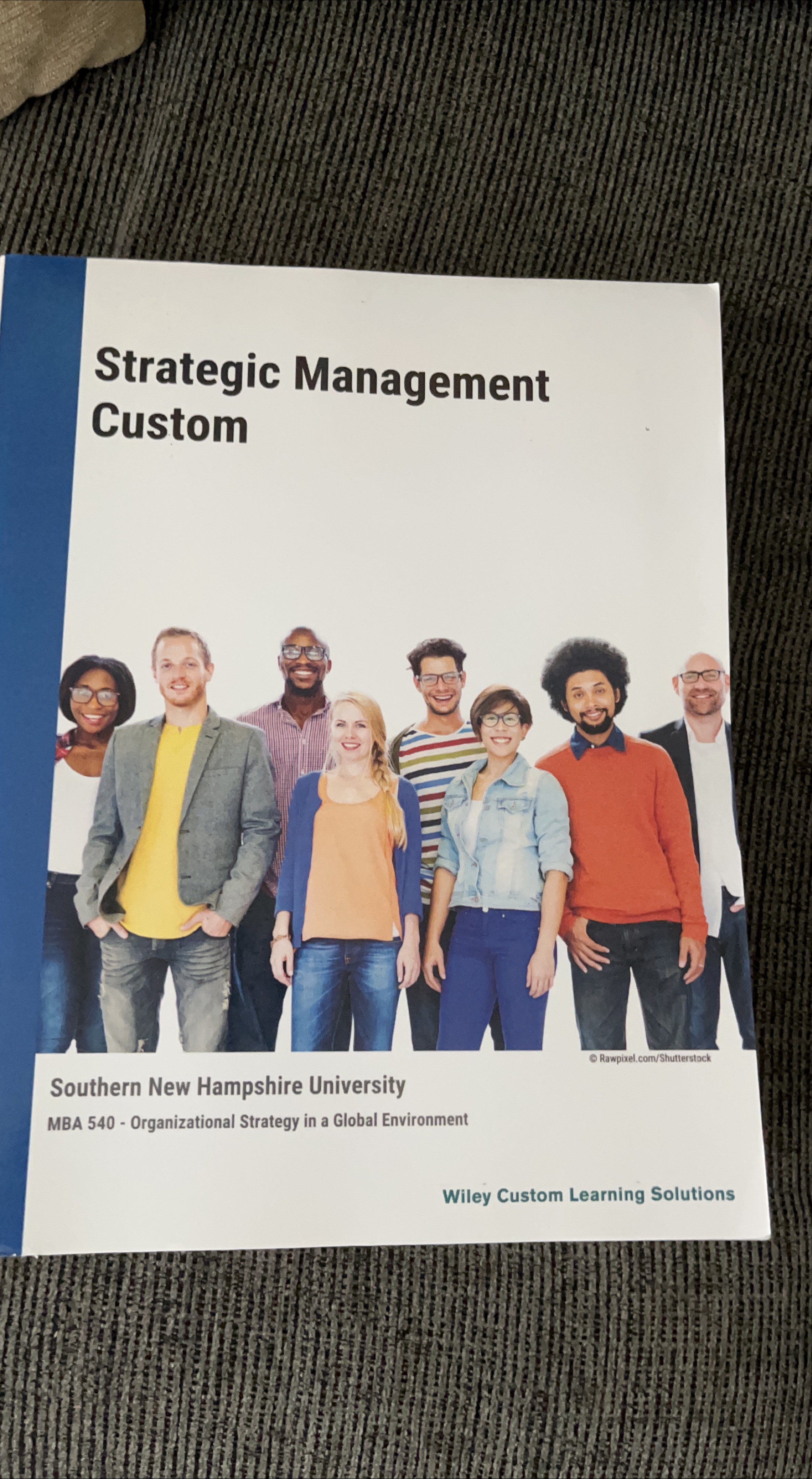 Strategic Management Custom Textbook
