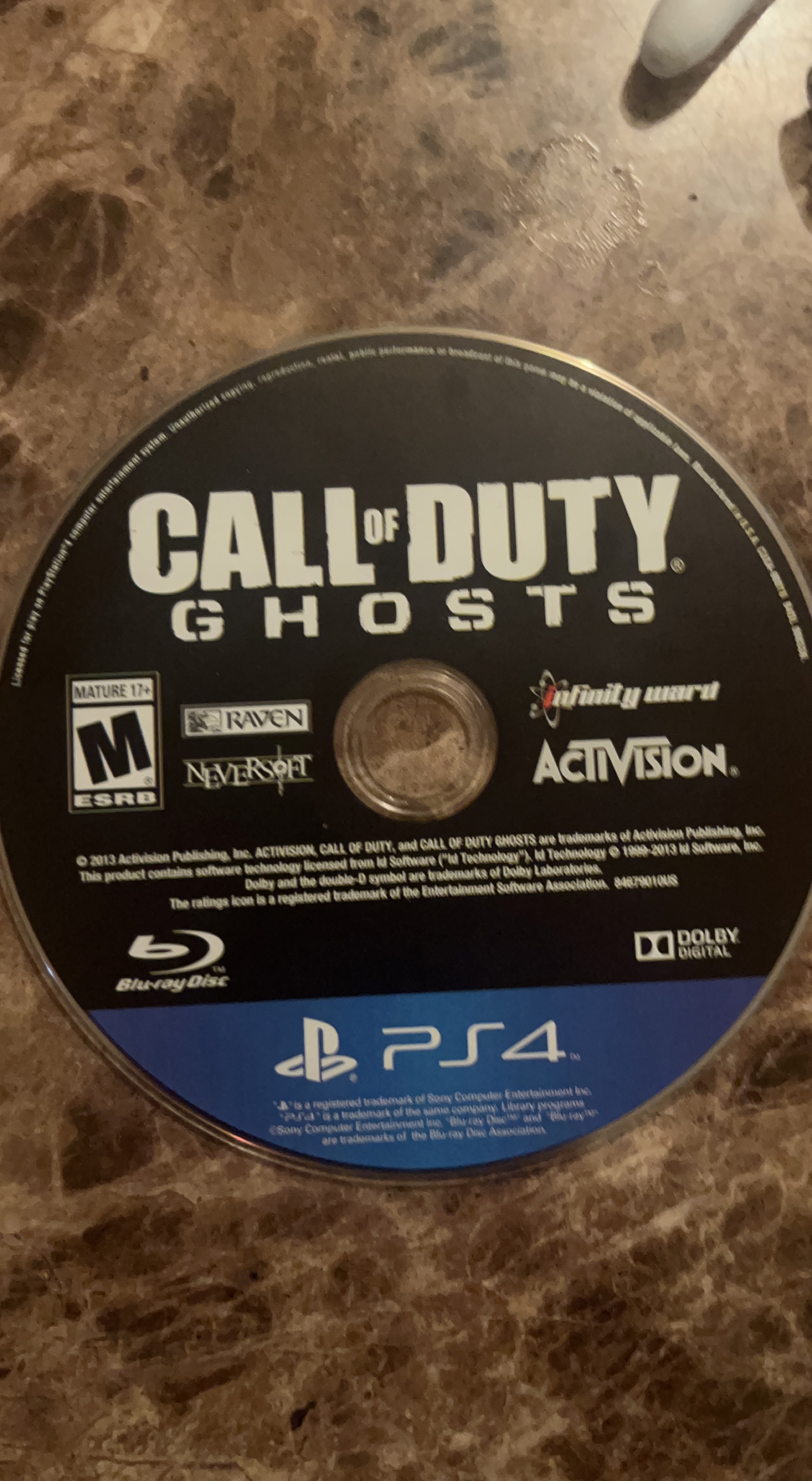 Call of Duty Ghosts - PS4 Game thumbnail