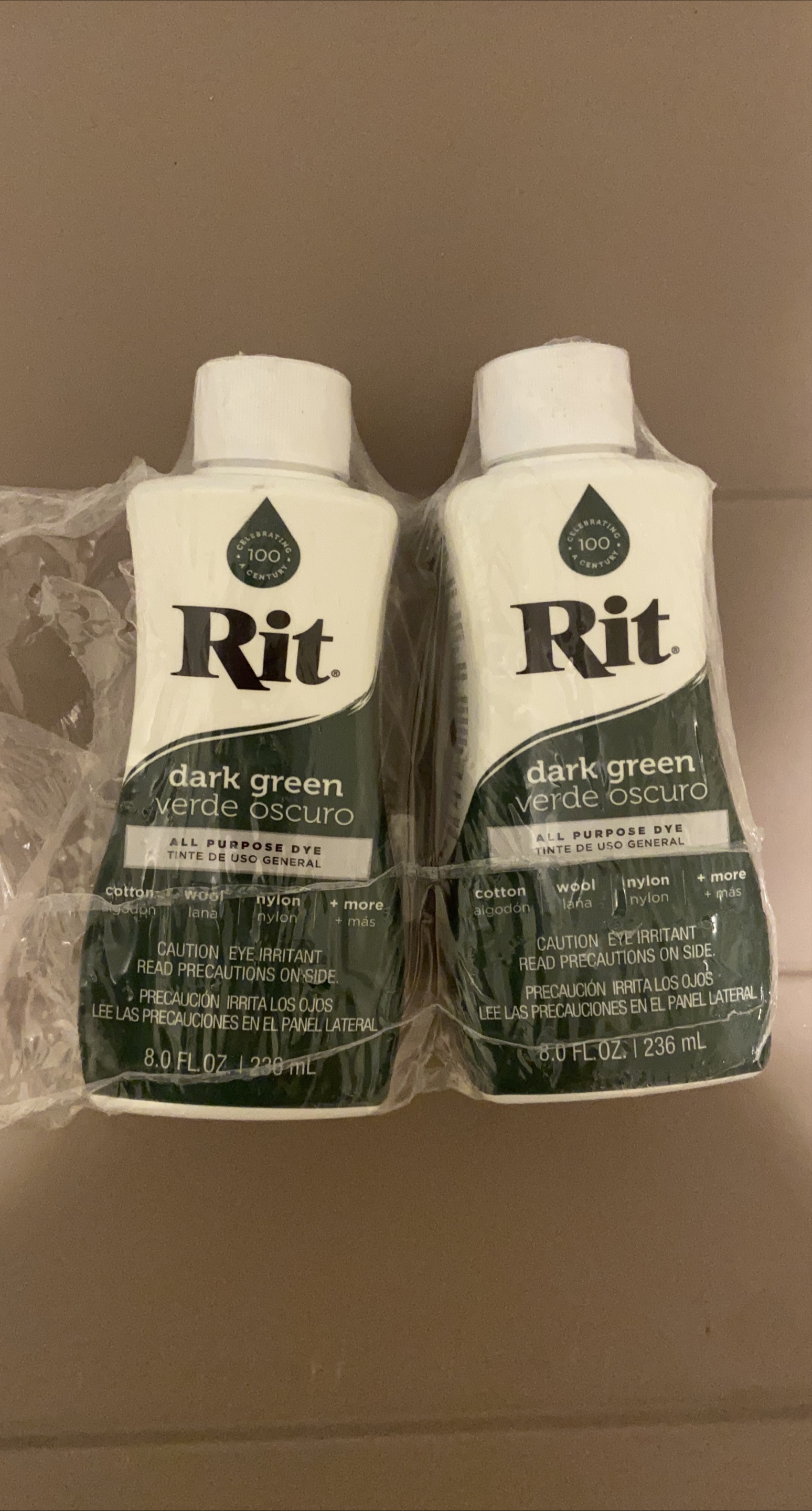 Two Unopened Bottles Dark Green Dye #freecycle thumbnail