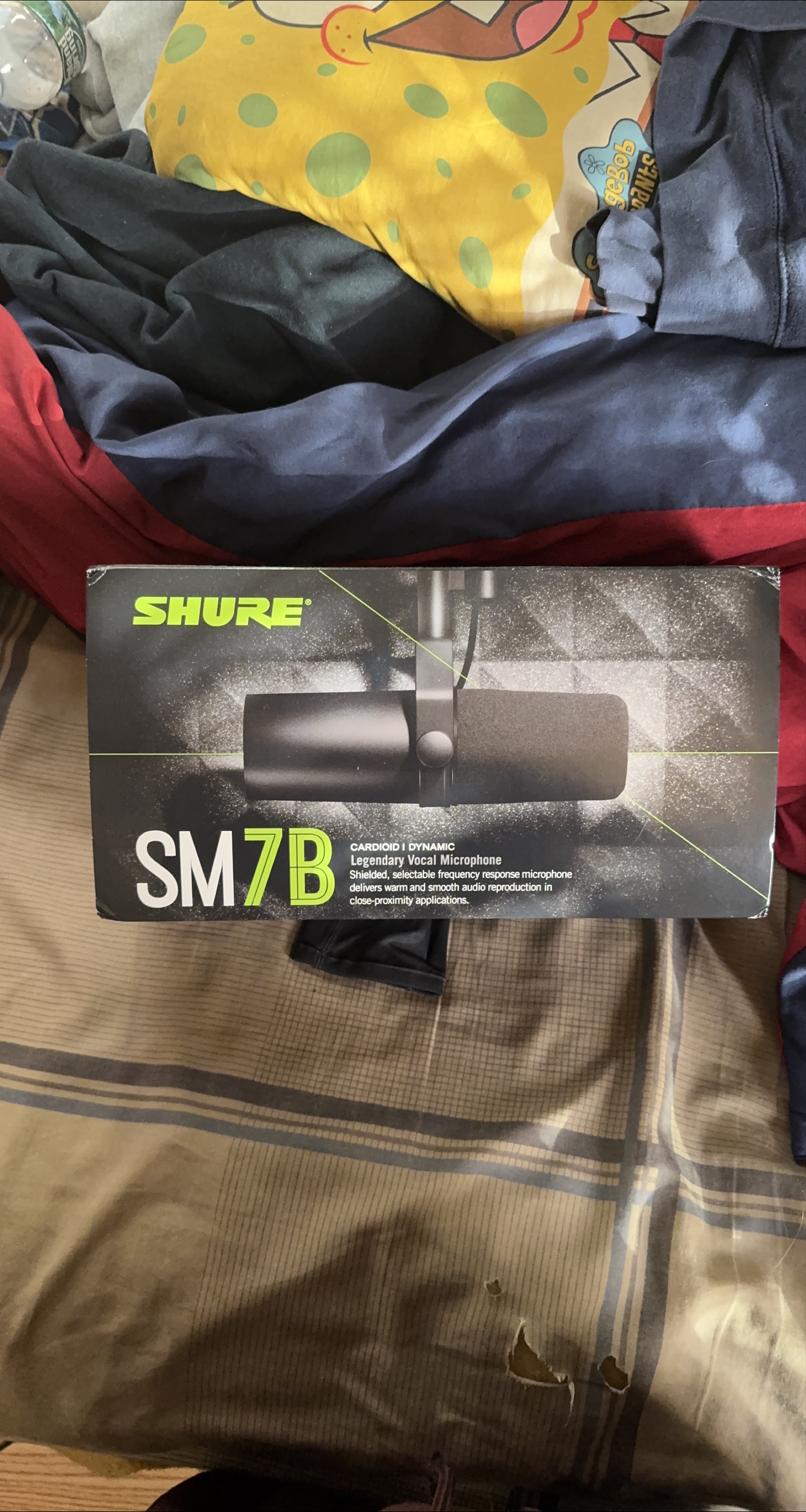 Shure SM7B Cardioid Dynamic Vocal Microphone thumbnail