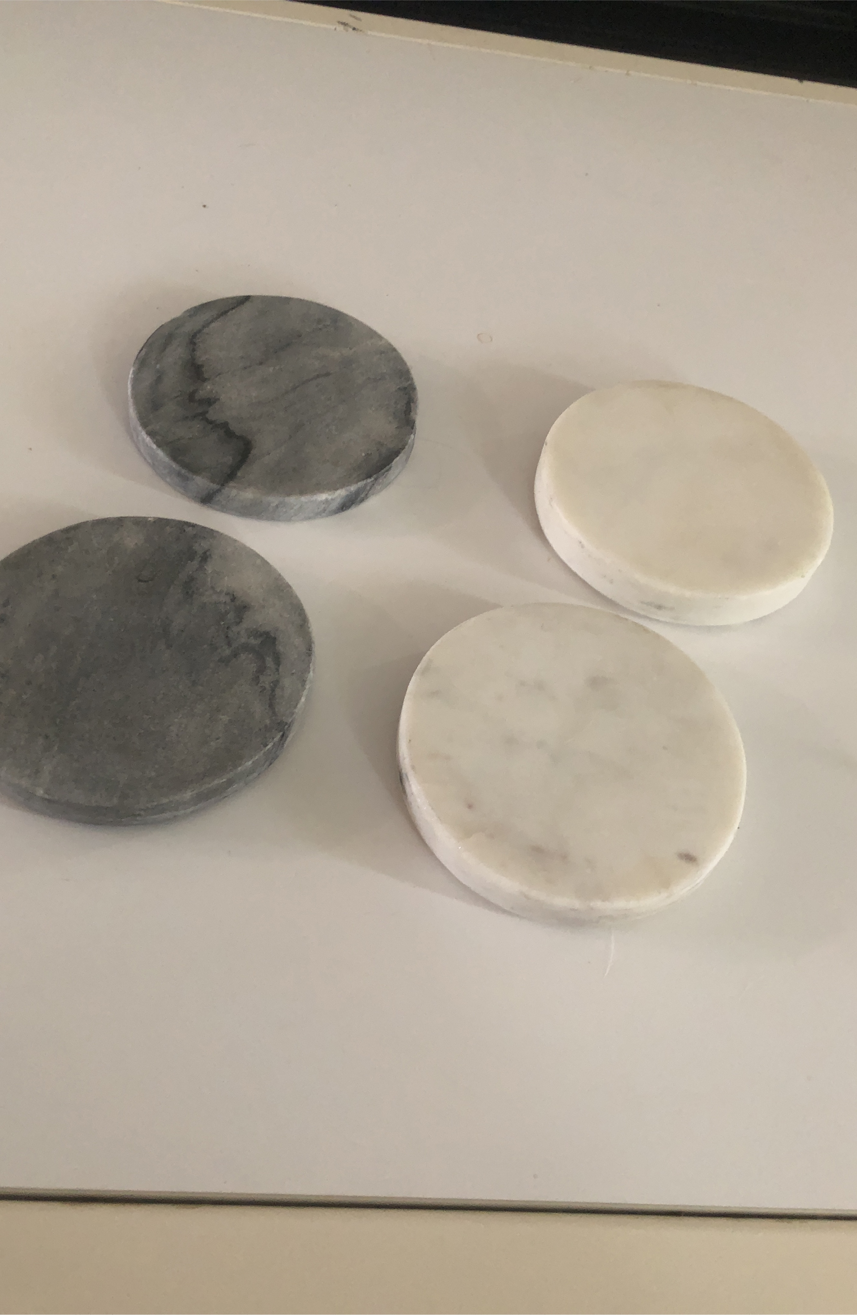 Marble Coasters - Set of 4