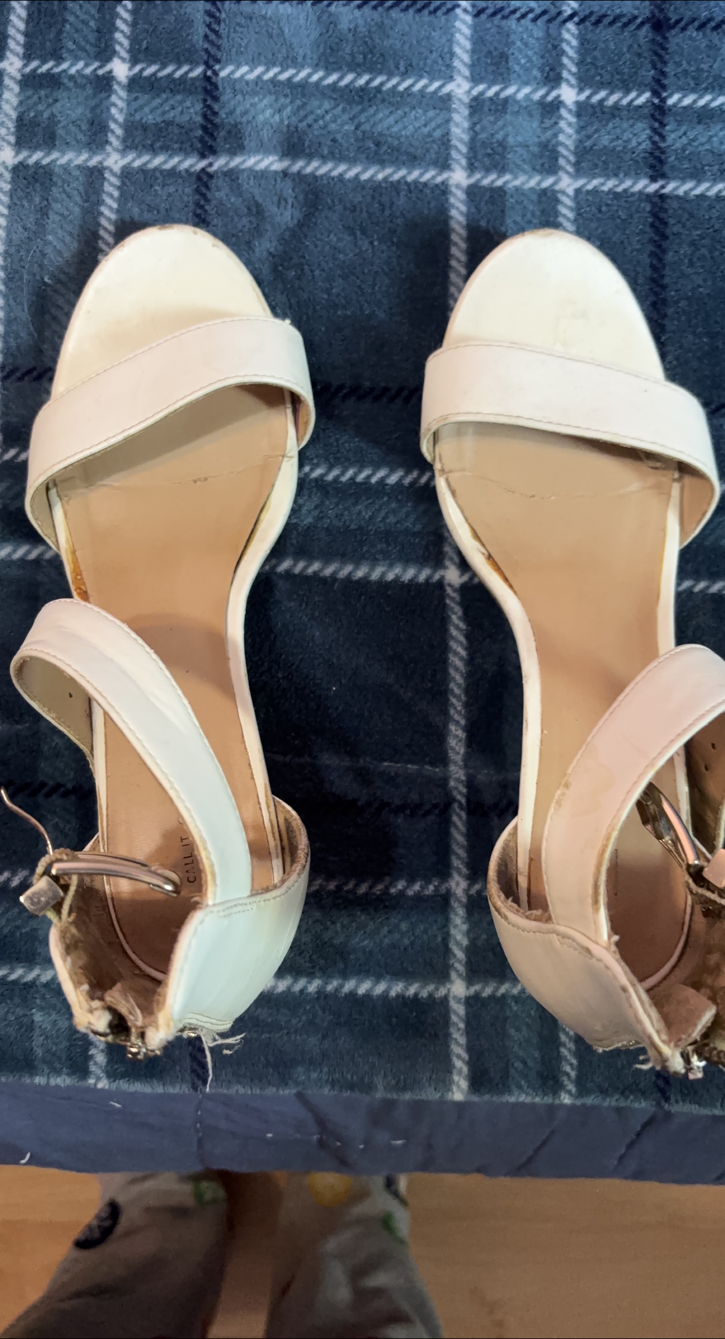Call It Spring White Heels thumbnail